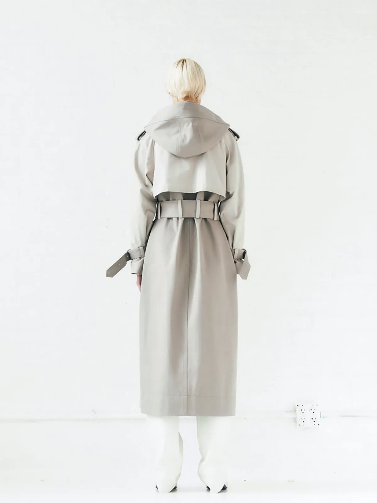 Caalo Sustainable Water Resistant Trench Coat