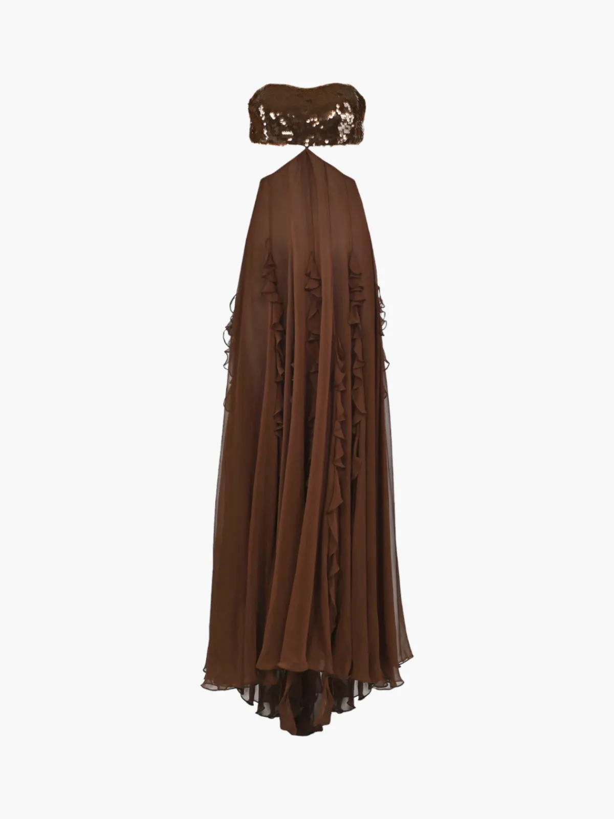 Francesca Miranda Idilio Chiffon Dress