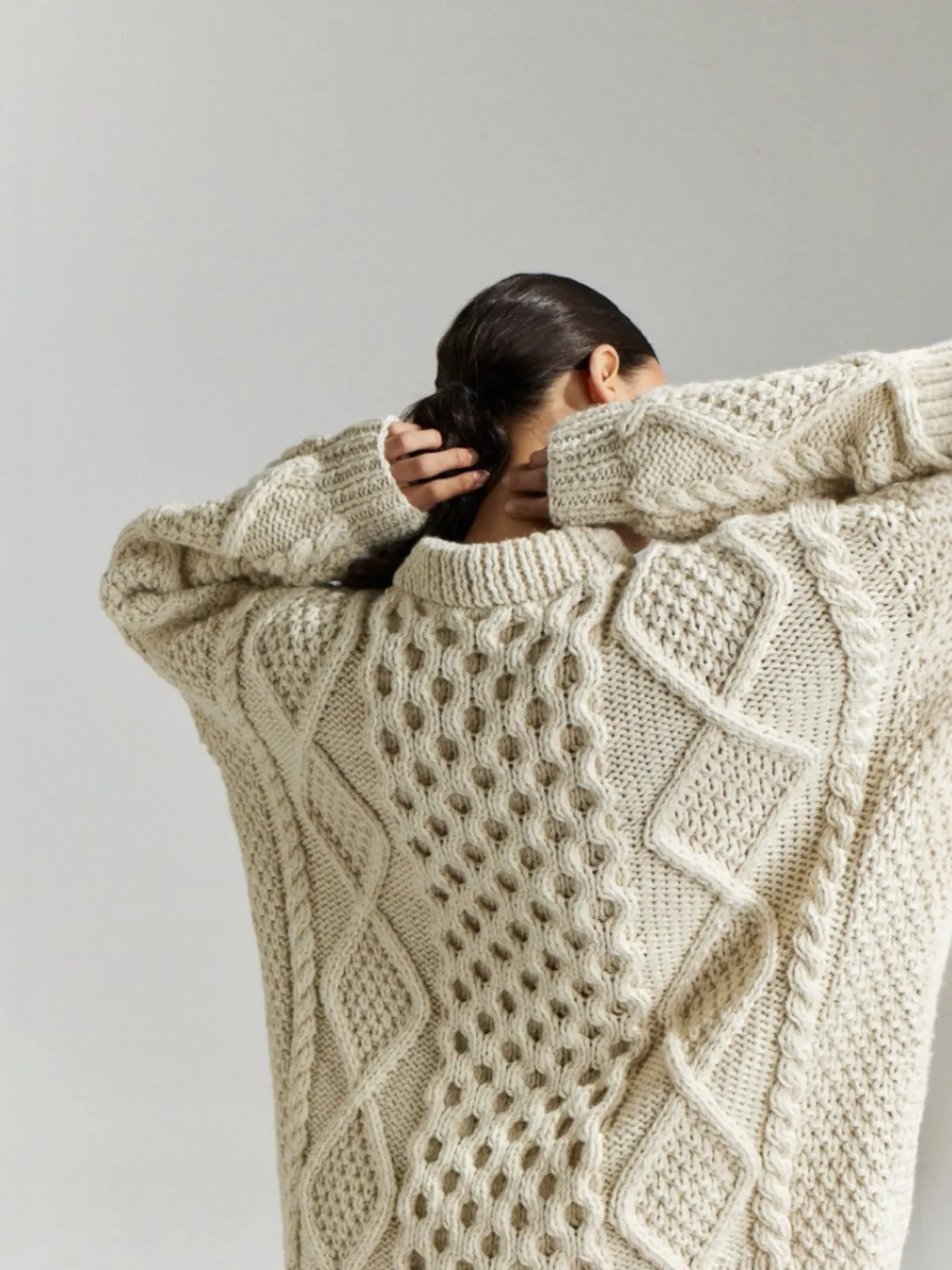 First Born Knits Honey Sweater