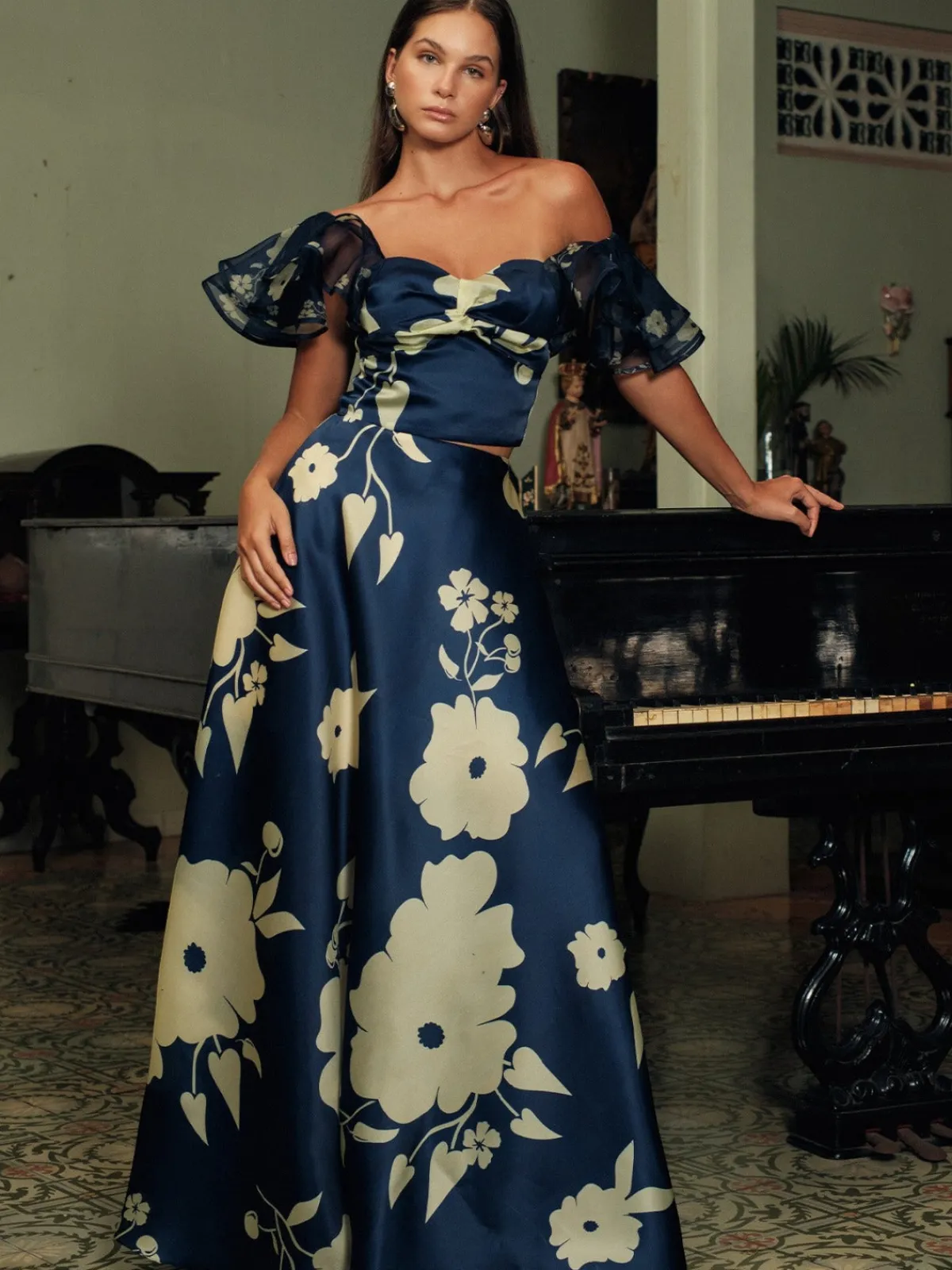 Estefania Moonlight Blossom Skirt