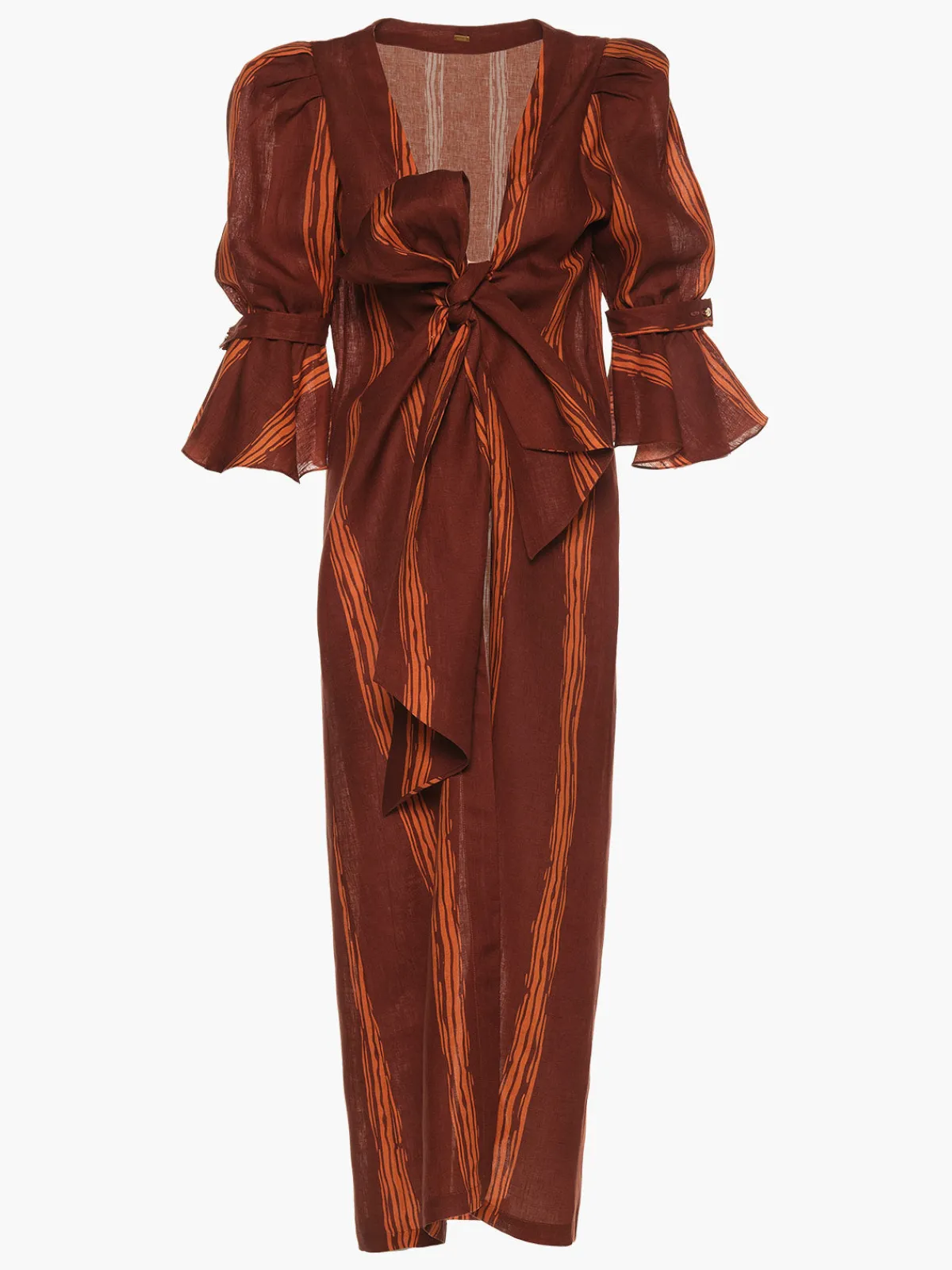 Juan de Dios Agua Alta Linen Dress