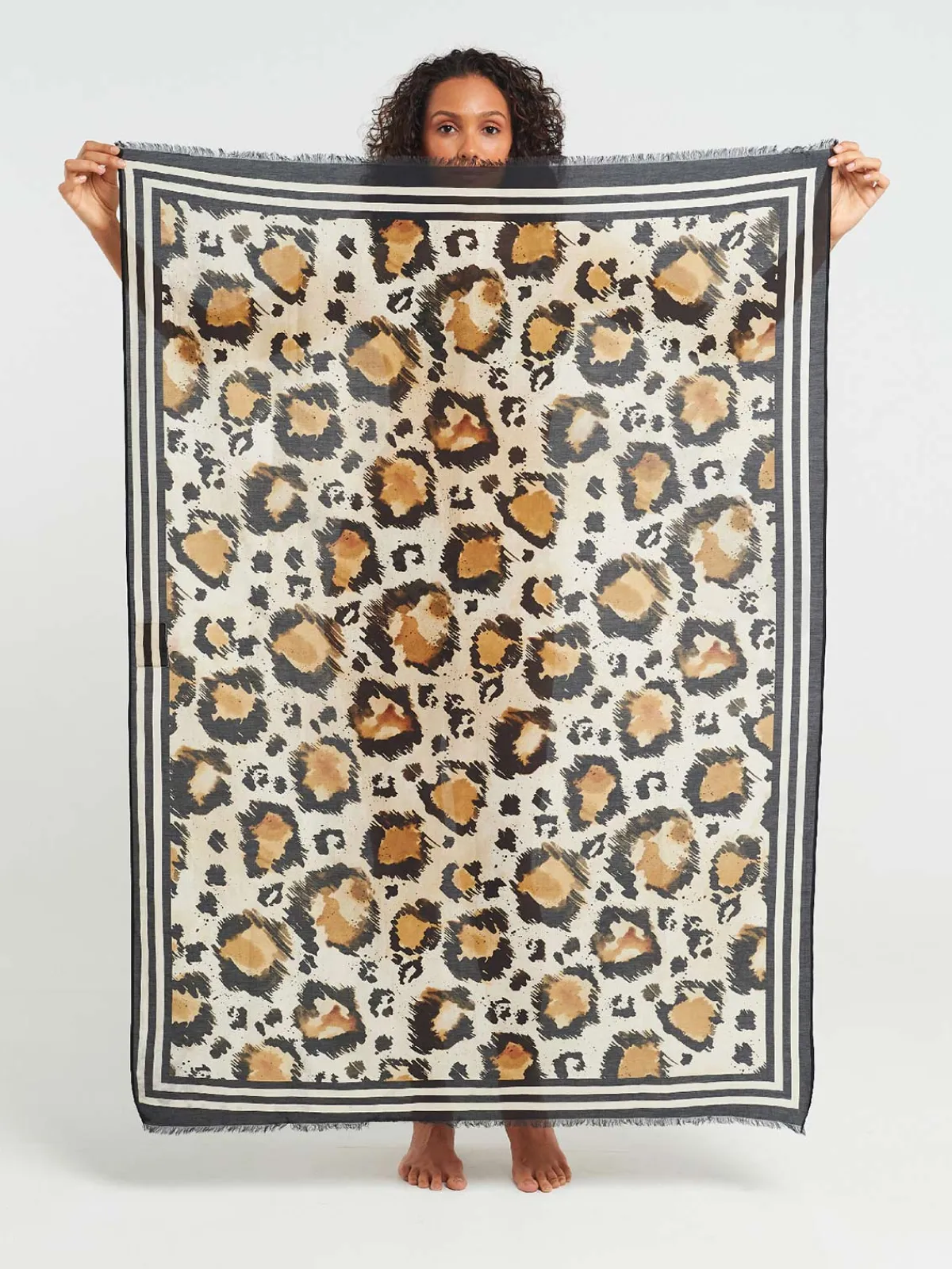 Sigal Fringed Sarong Scarf