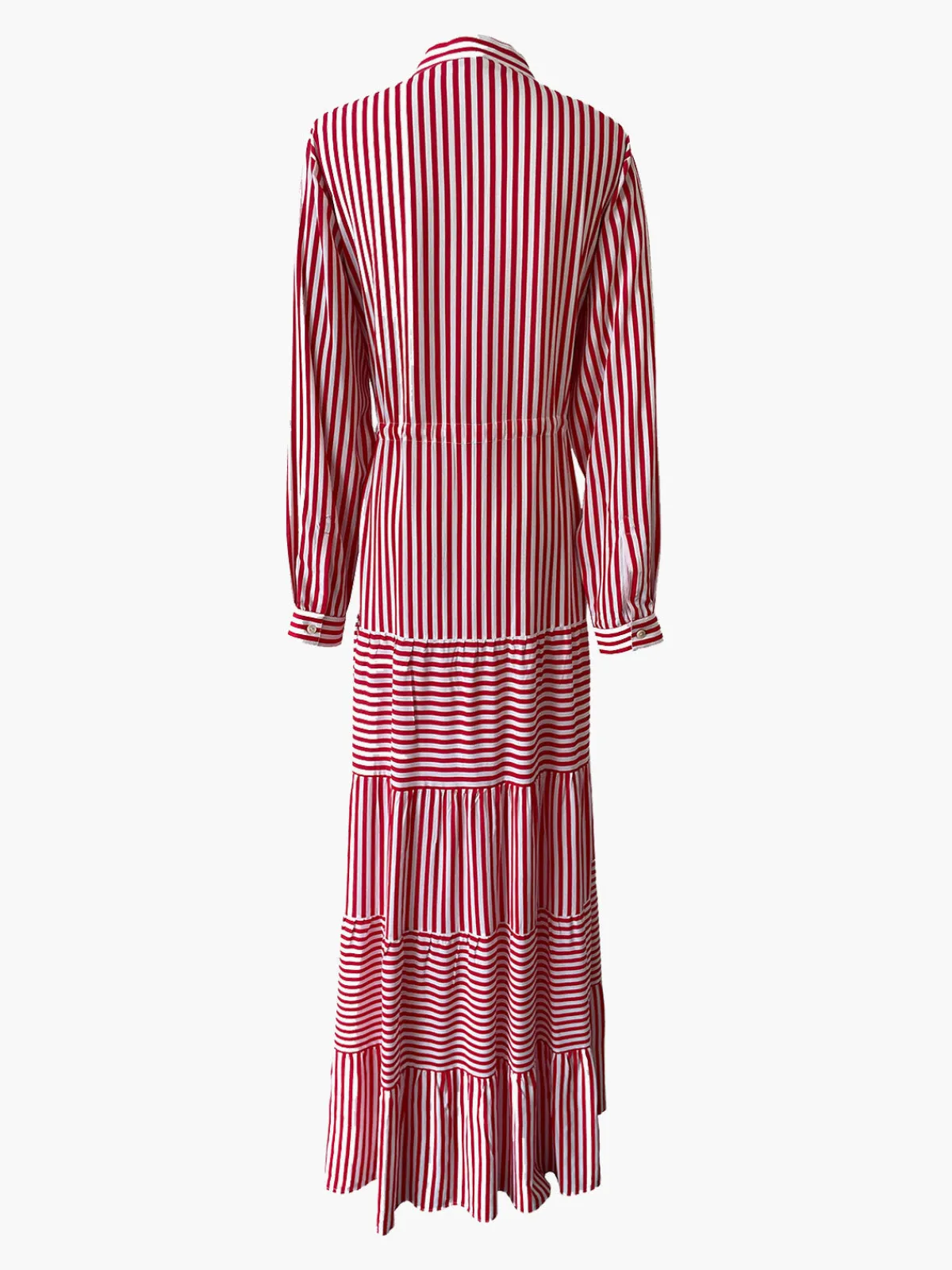 De Castro Red Stripe Dress