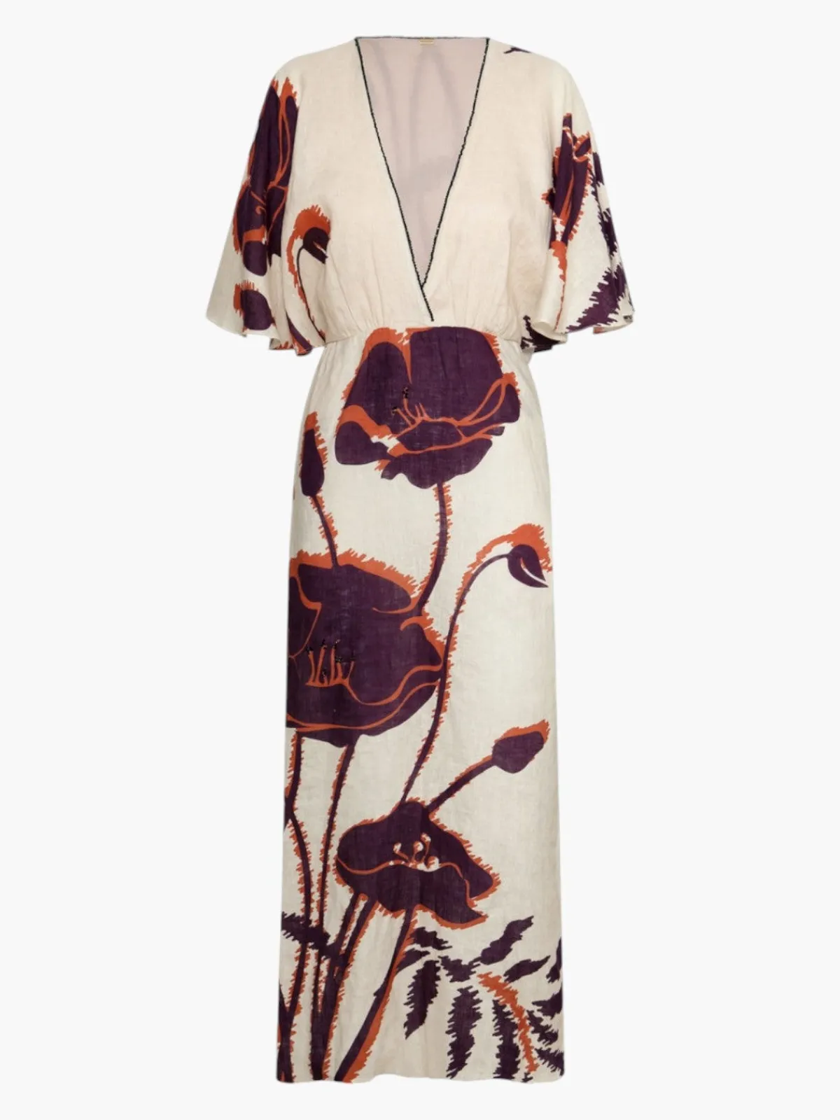 Juan de Dios Topacio Linen Tunic Dress