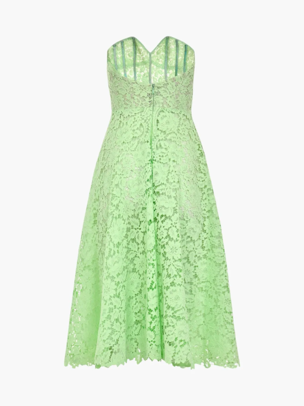 Francesca Miranda Maria Lace Midi Dress