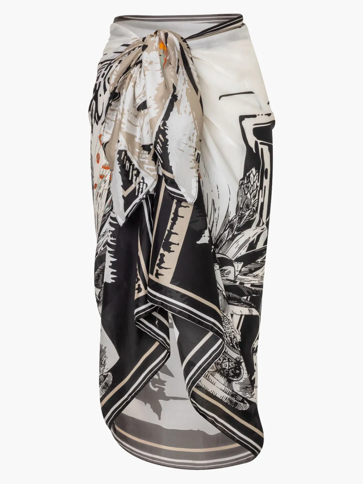 Juan de Dios De la Falaise Cotton Silk Sarong