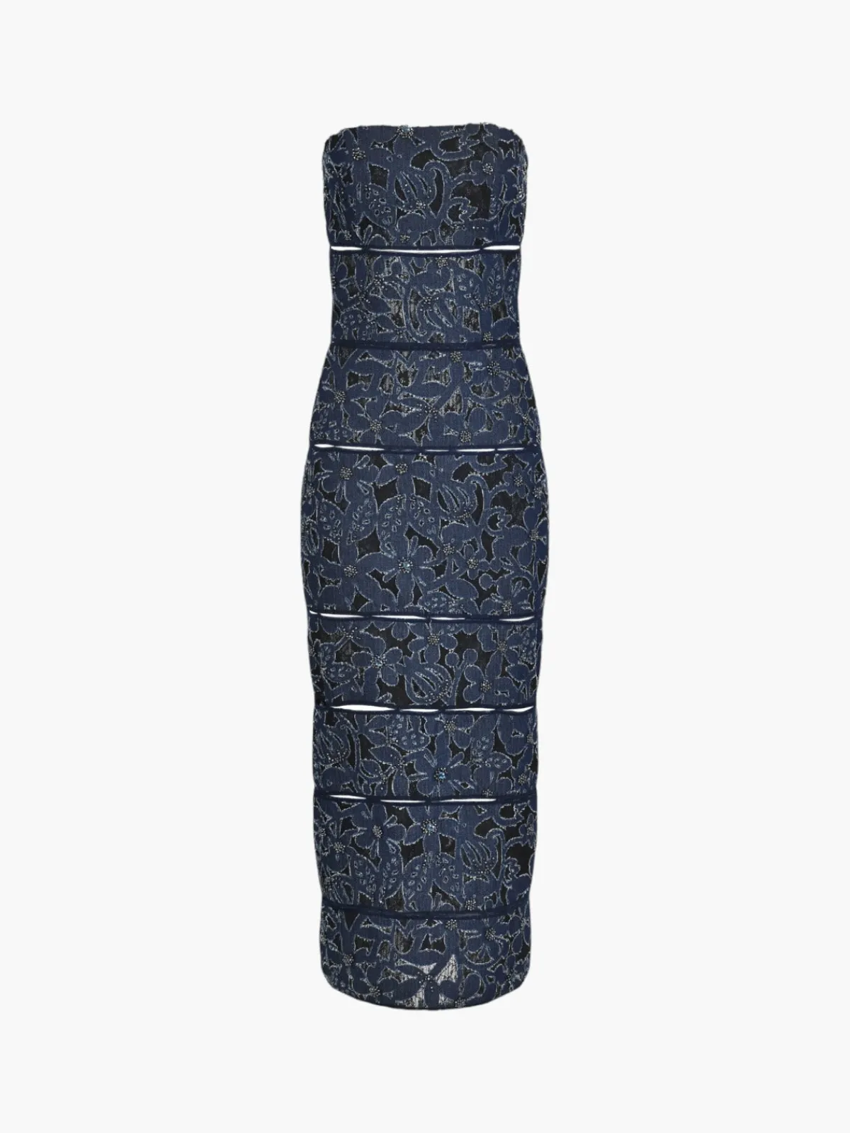 Francesca Miranda Flora Denim Dress