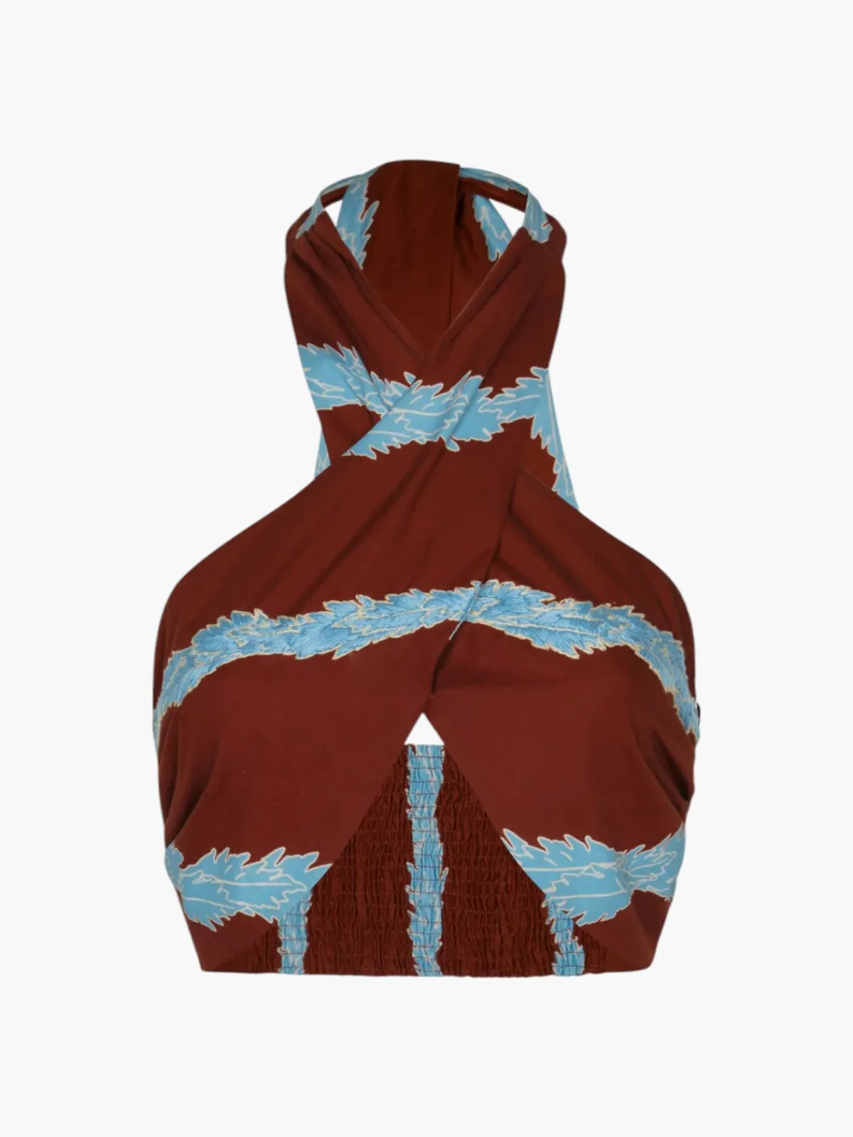 Juan de Dios Emilia Hand Embroidered Cotton Top