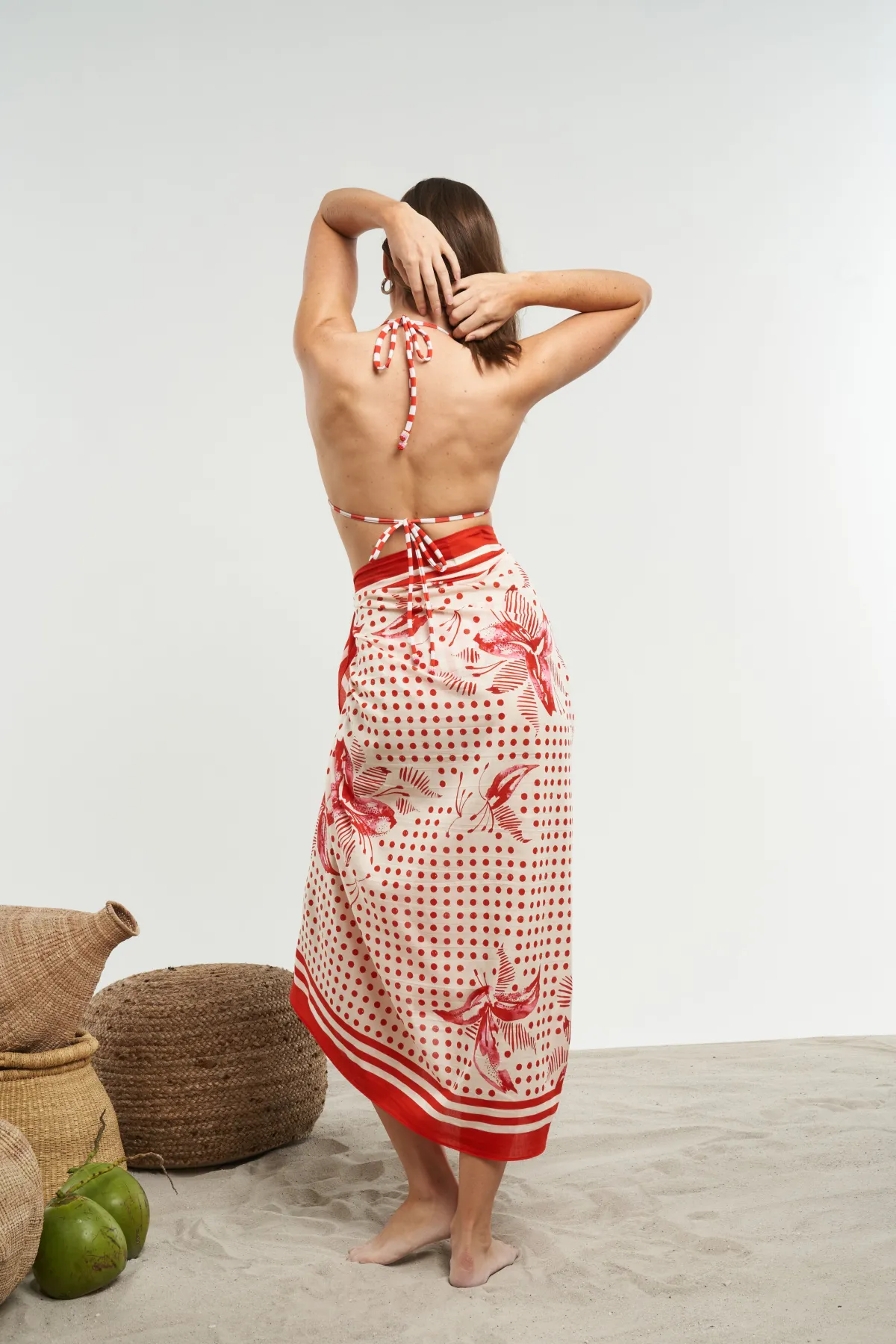 Sigal Fringed Sarong Scarf