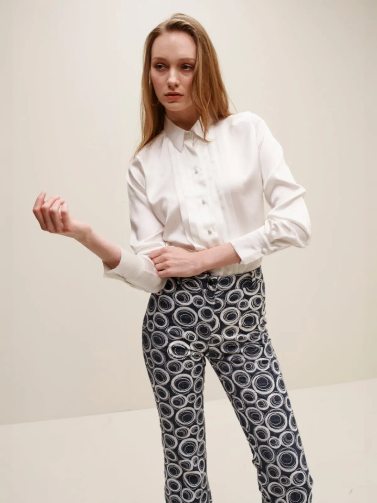 Francesca Miranda Cesar Silk Blouse