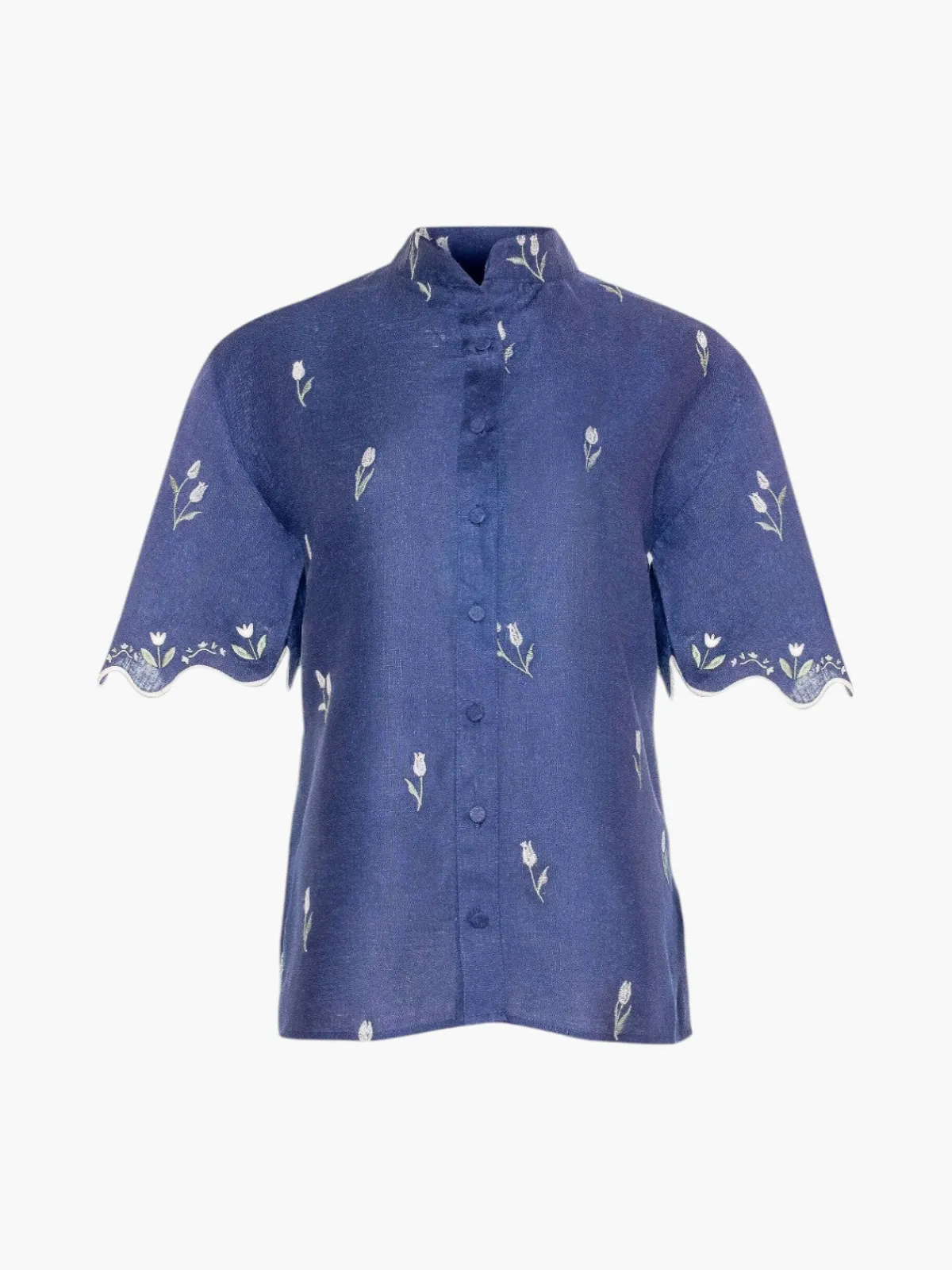 Estefania Lovely Tulip Short Sleeve Shirt