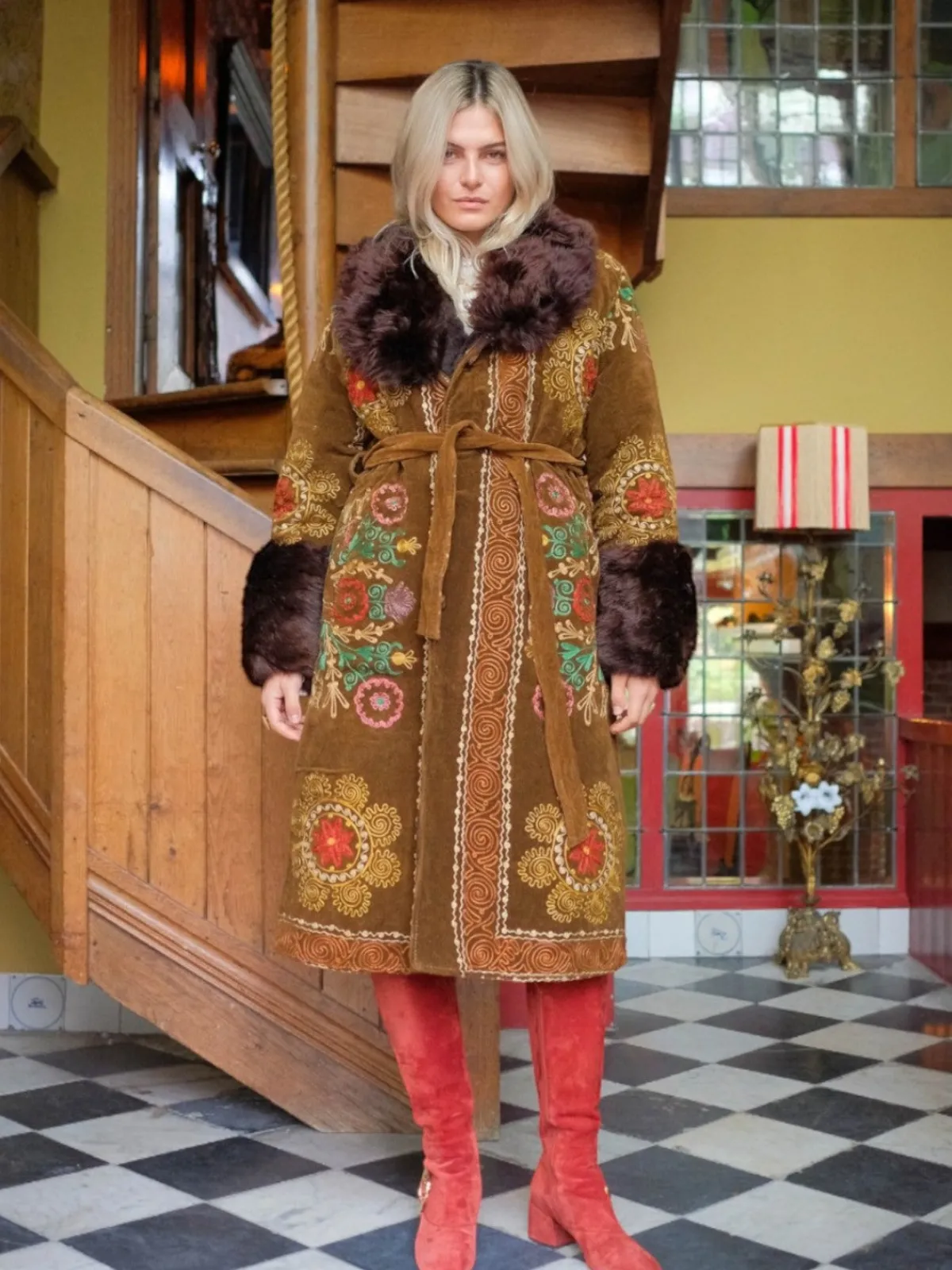 ZAZI Aisara Wrap Coat - L