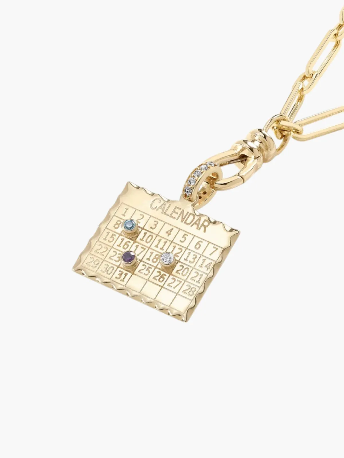 Zahava Multiple Date 1960s Calendar Charm