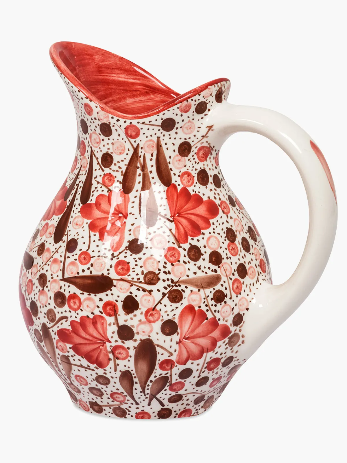 Francesca Miranda Hand Painted Ceramic Jug
