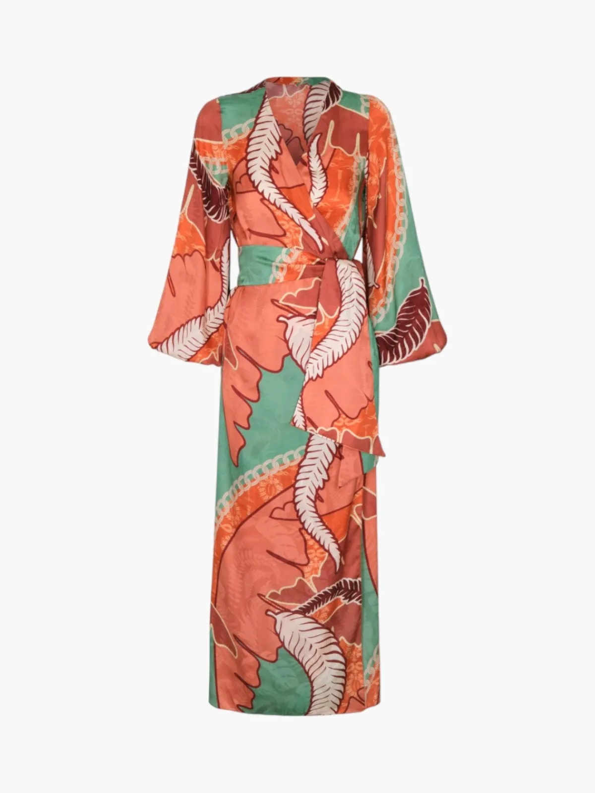 Juan de Dios Tertulia Silk Jacquard Maxi Dress