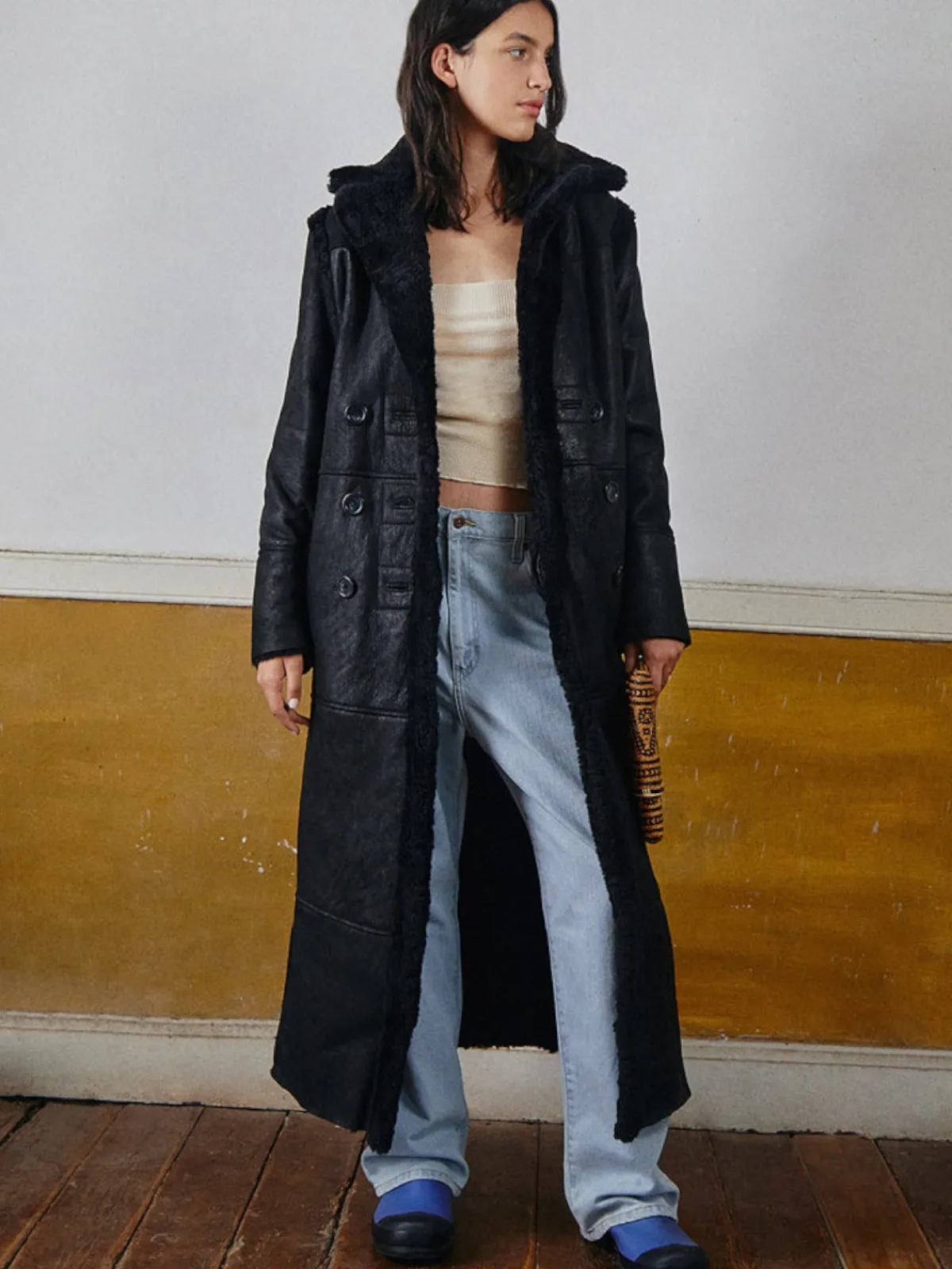 Melina Pinedo Neon Long Coat