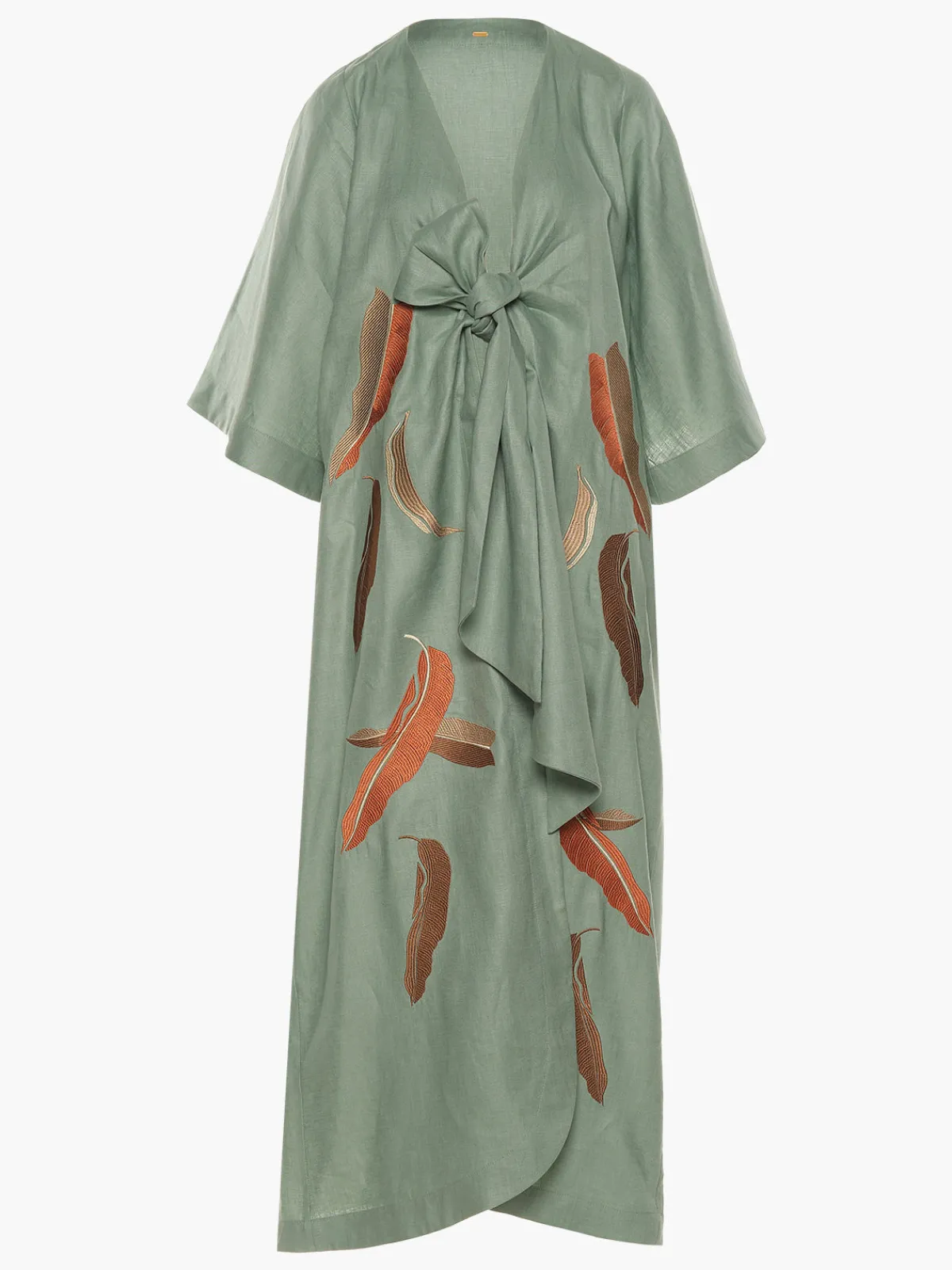 Juan de Dios Frida Linen Kaftan