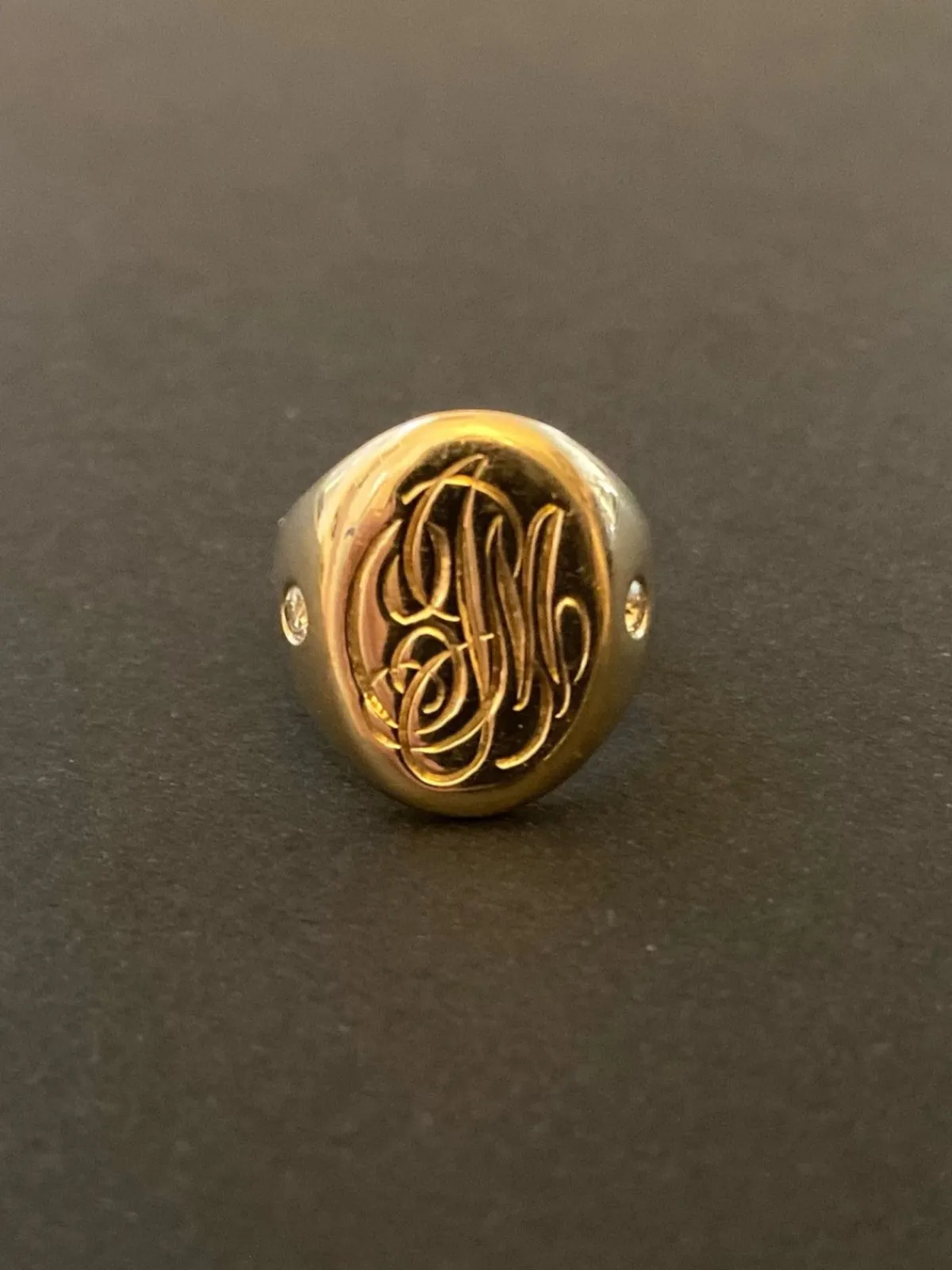 Mara Scalise Diamond J Ring