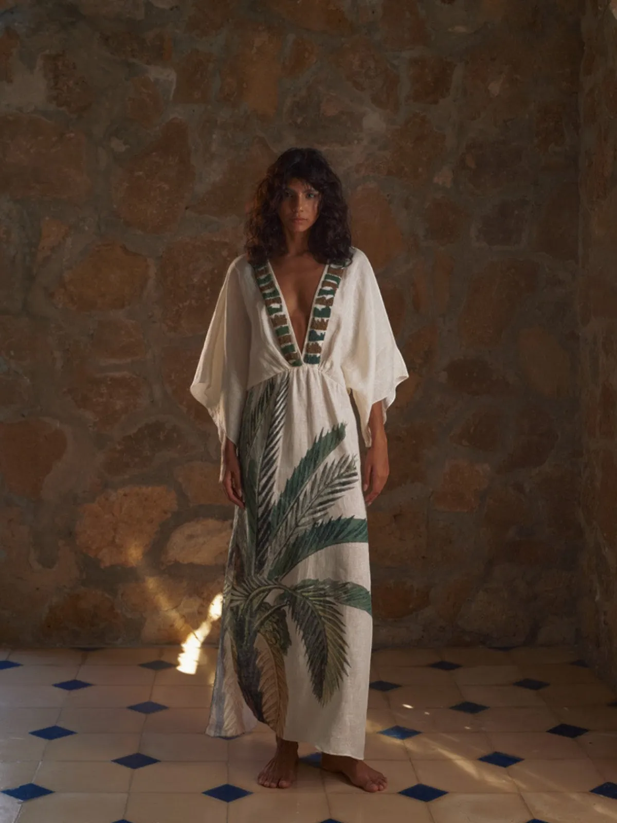 Juan de Dios Topacio Linen Tunic