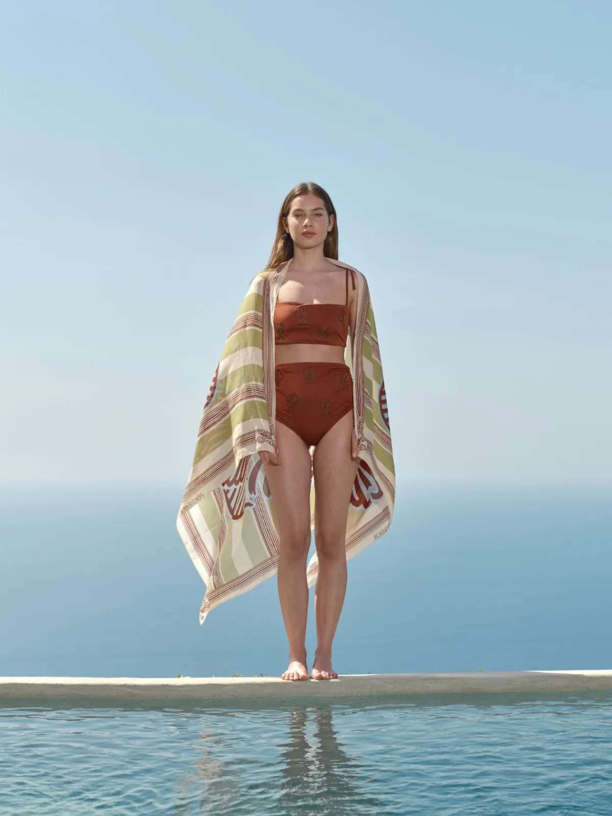 Juan de Dios San Miguel Embroidered Top