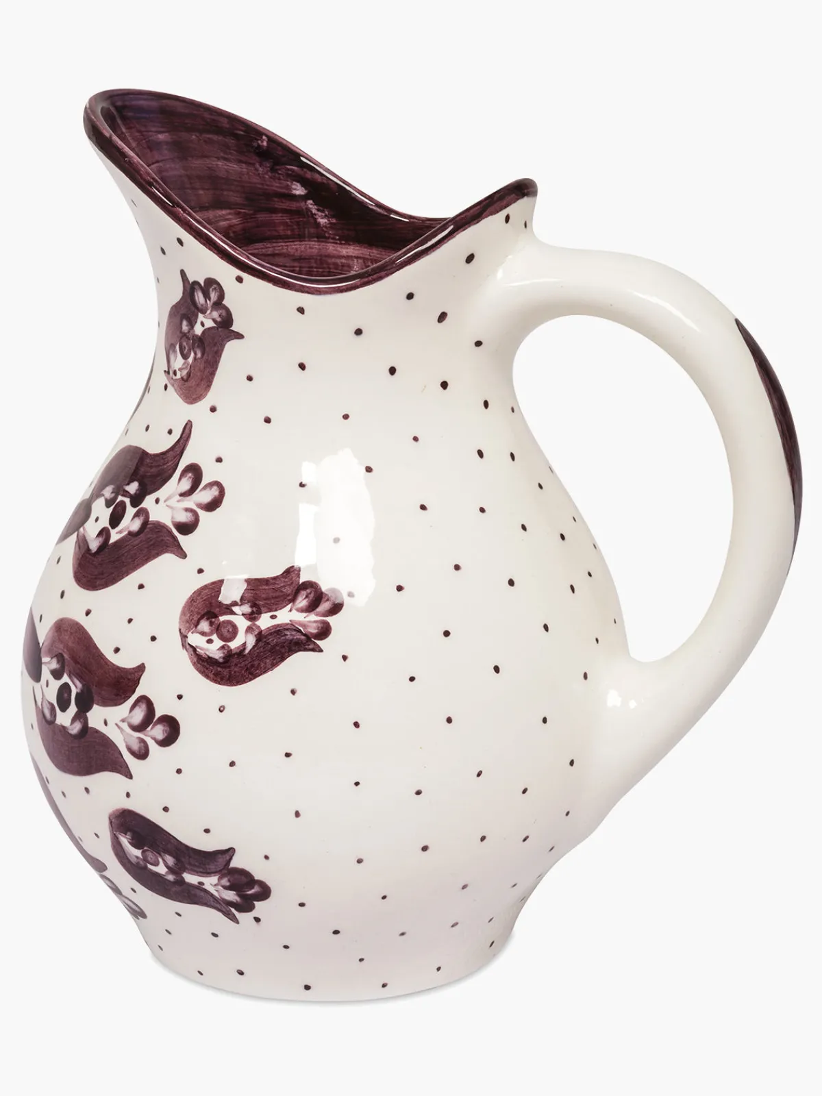 Francesca Miranda Hand Painted Ceramic Jug
