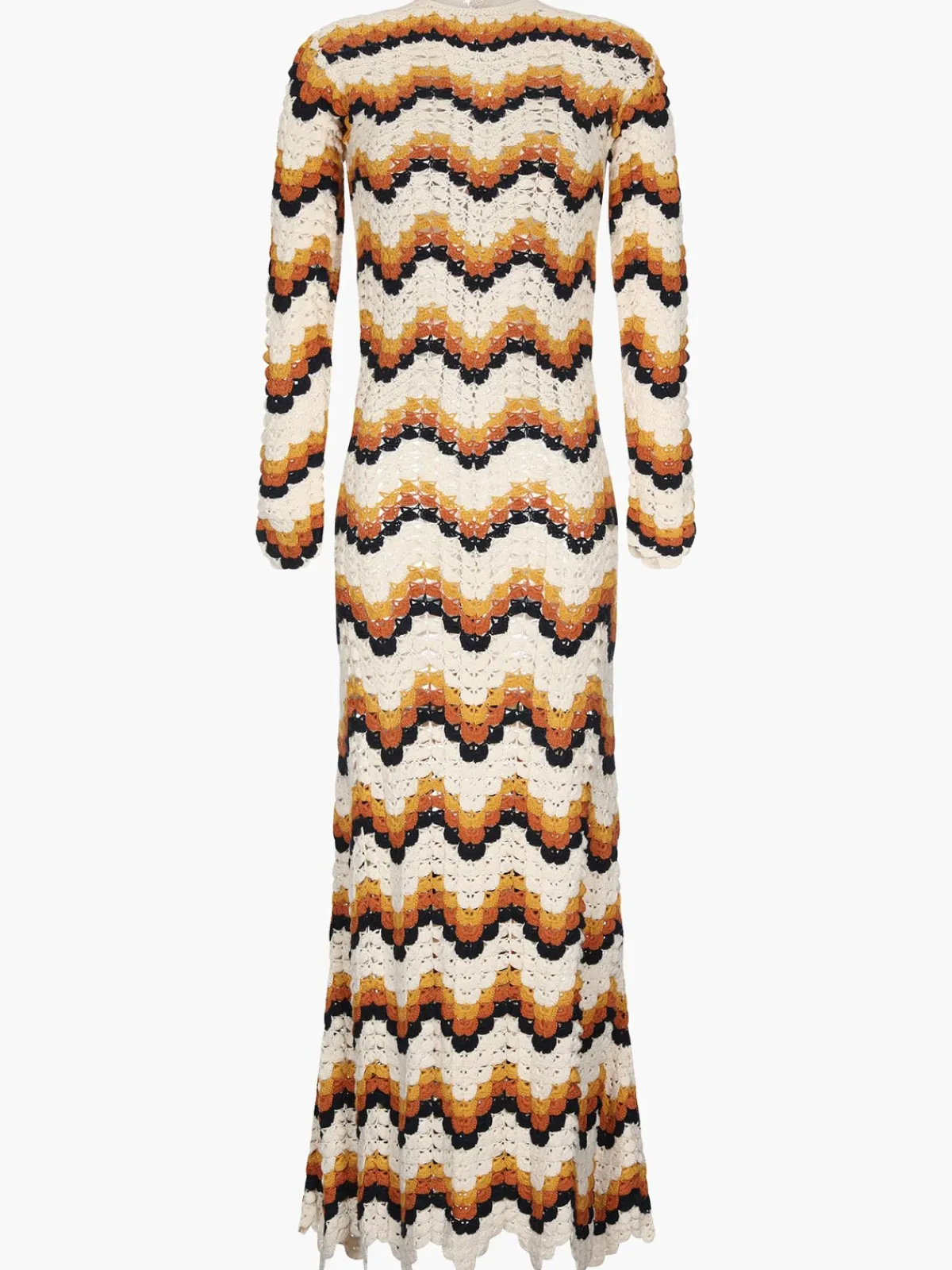 ESCVDO Abanico Hand Crocheted Dress