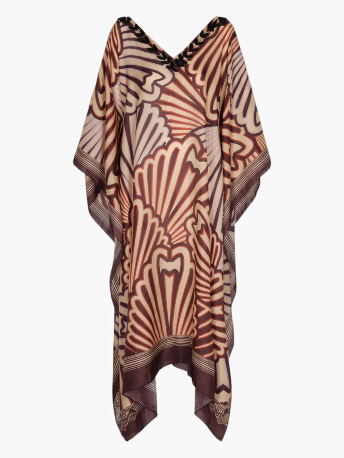 Juan de Dios Morena Cotton Silk Closed Tunic