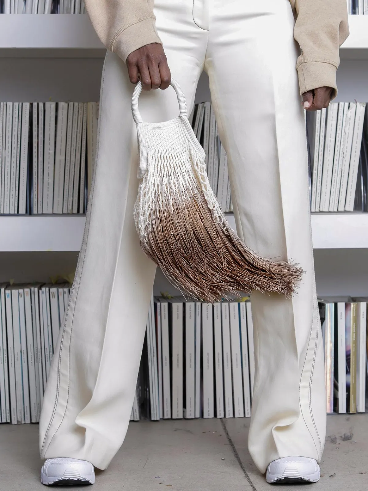 Petit Kouraj Mini Fringe Bag