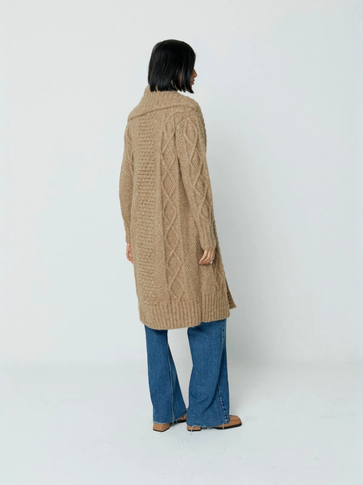 Tejido Fisher Coat