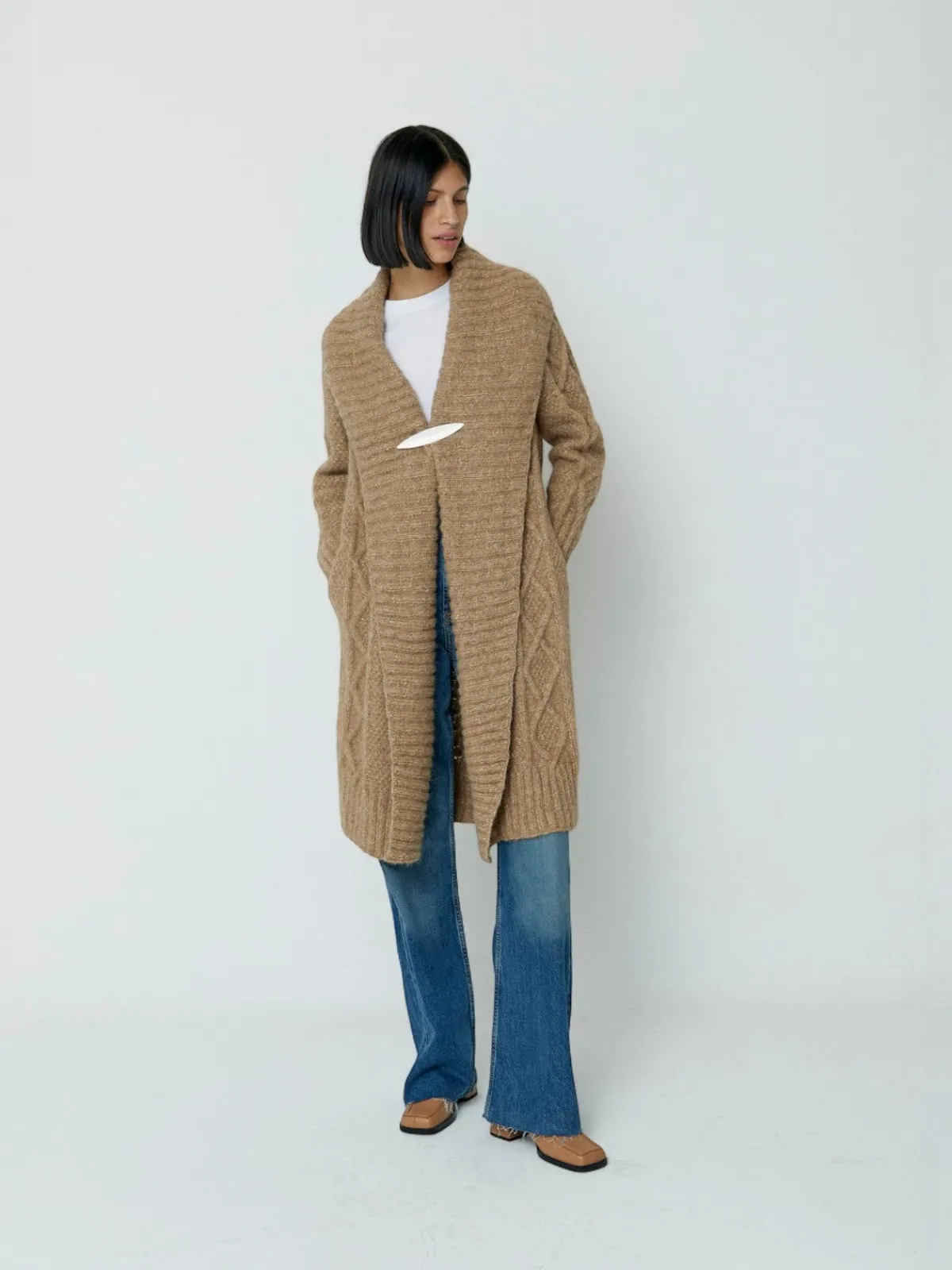 Tejido Fisher Coat