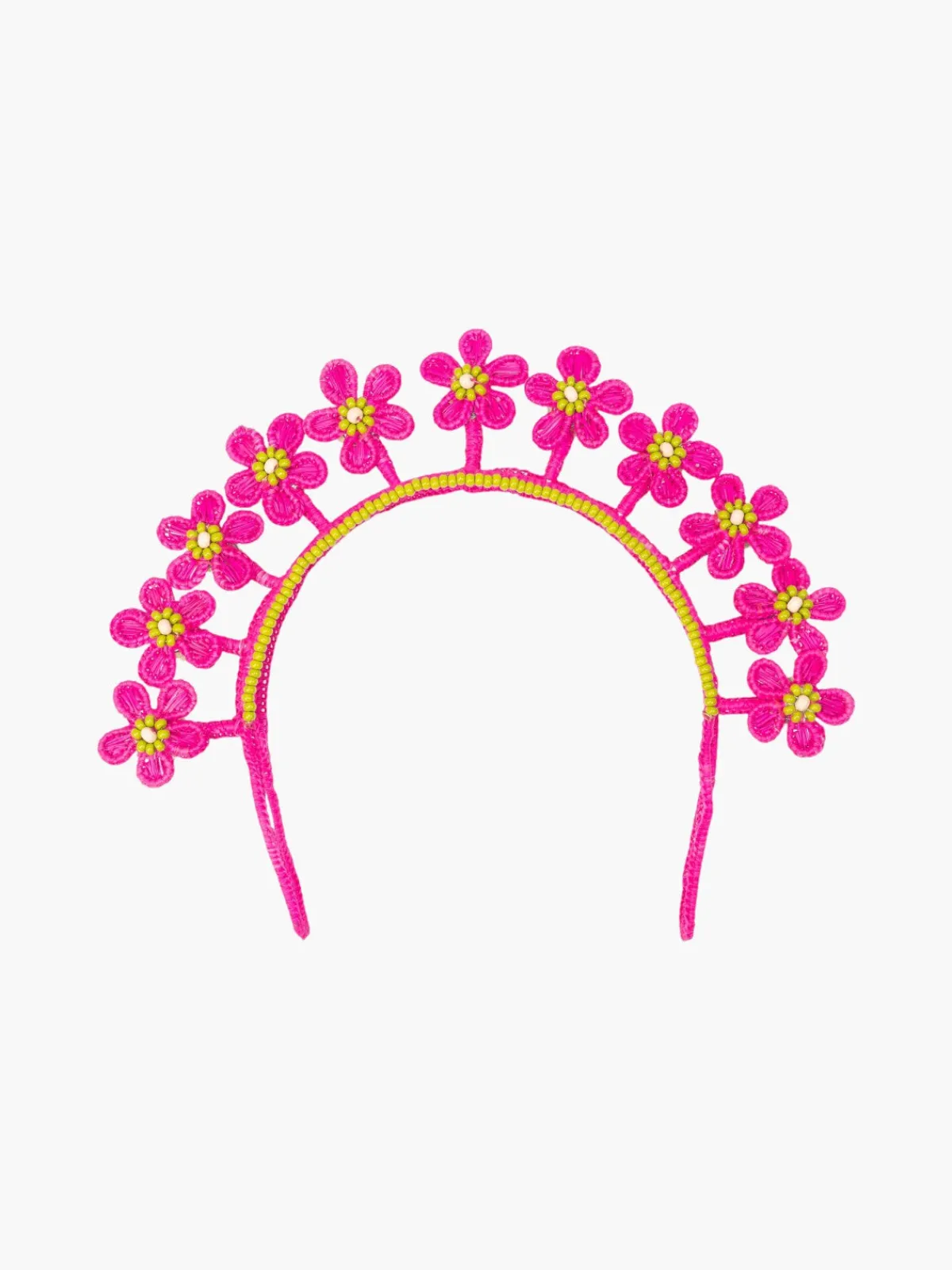 Magnetic Midnight Mini Flower Iraca Headpiece