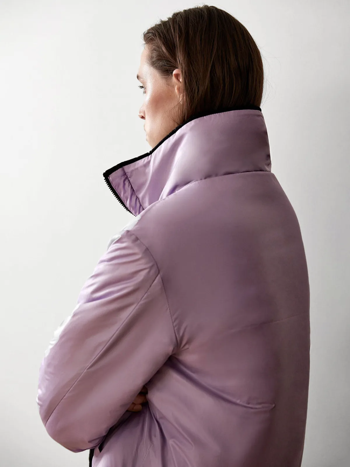 Caalo Reversible Cropped Sustainable Down Coat