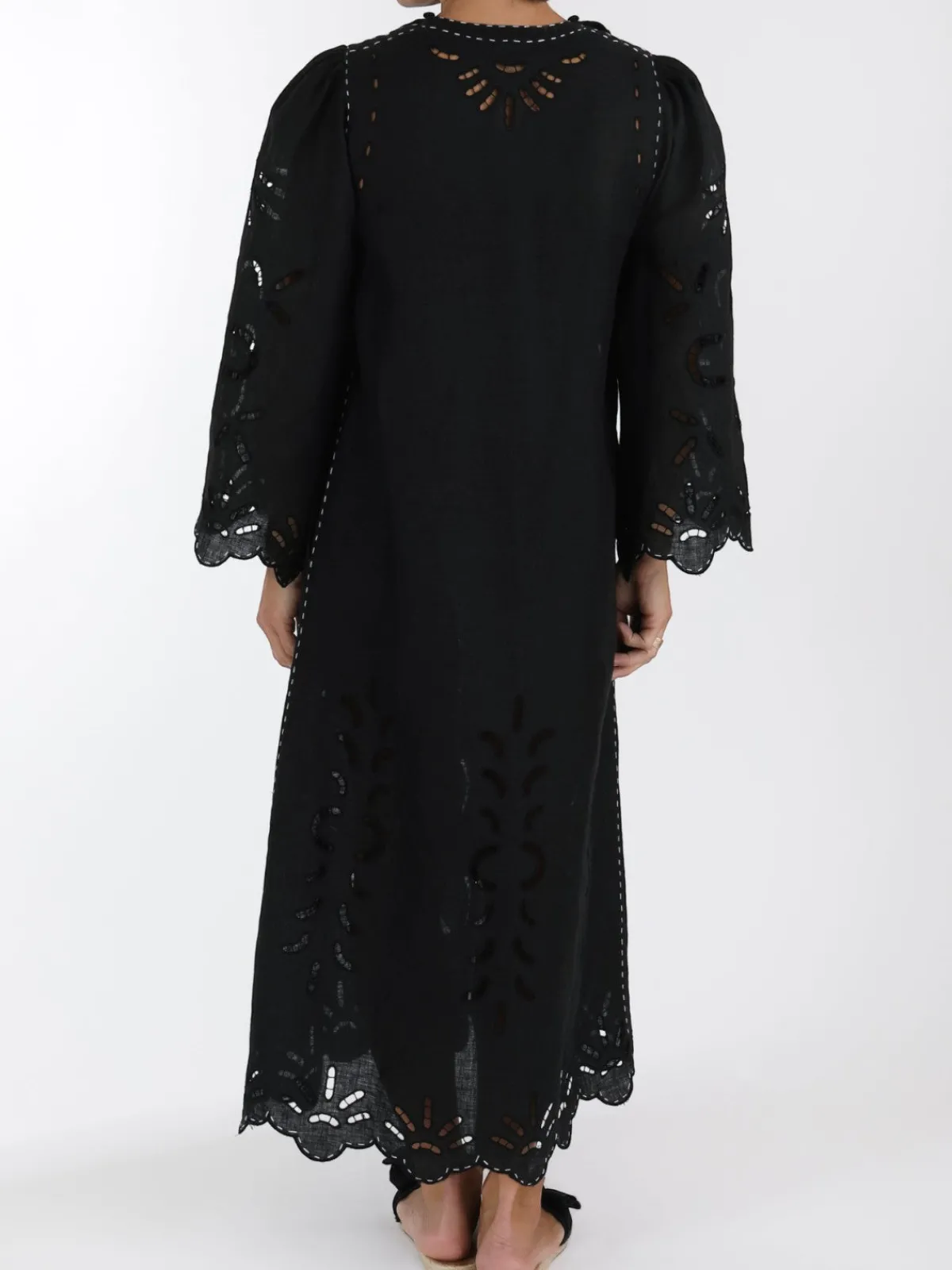 Larkin Lane Richelieu Embroidered Ukrainian Dress