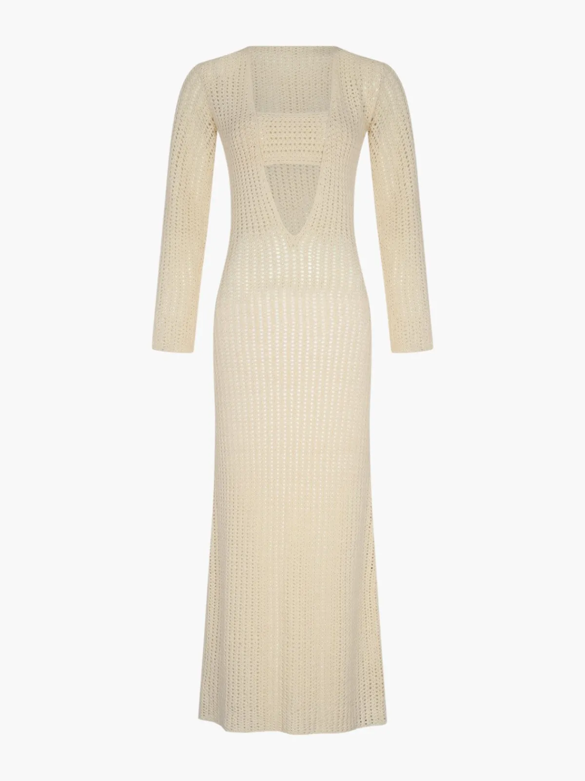 Escvdo Misha Crochet Maxi Dress