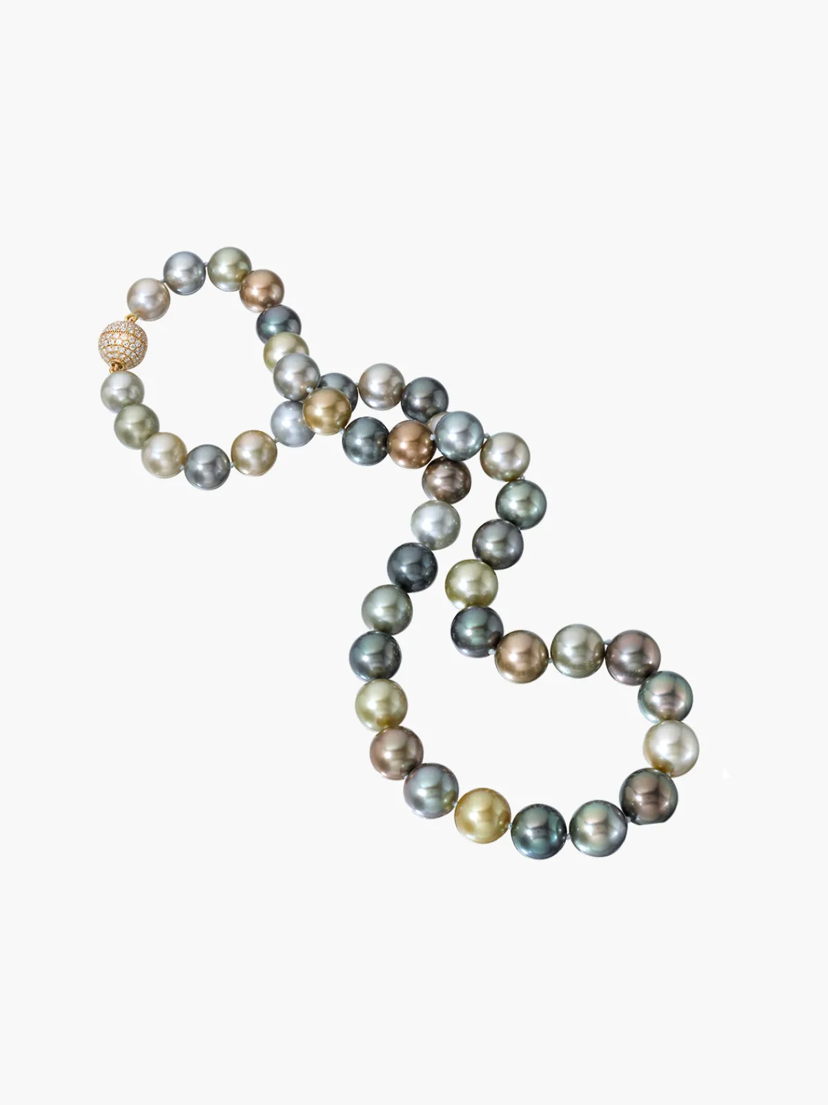 Assael Round Fijian Pearl Necklace