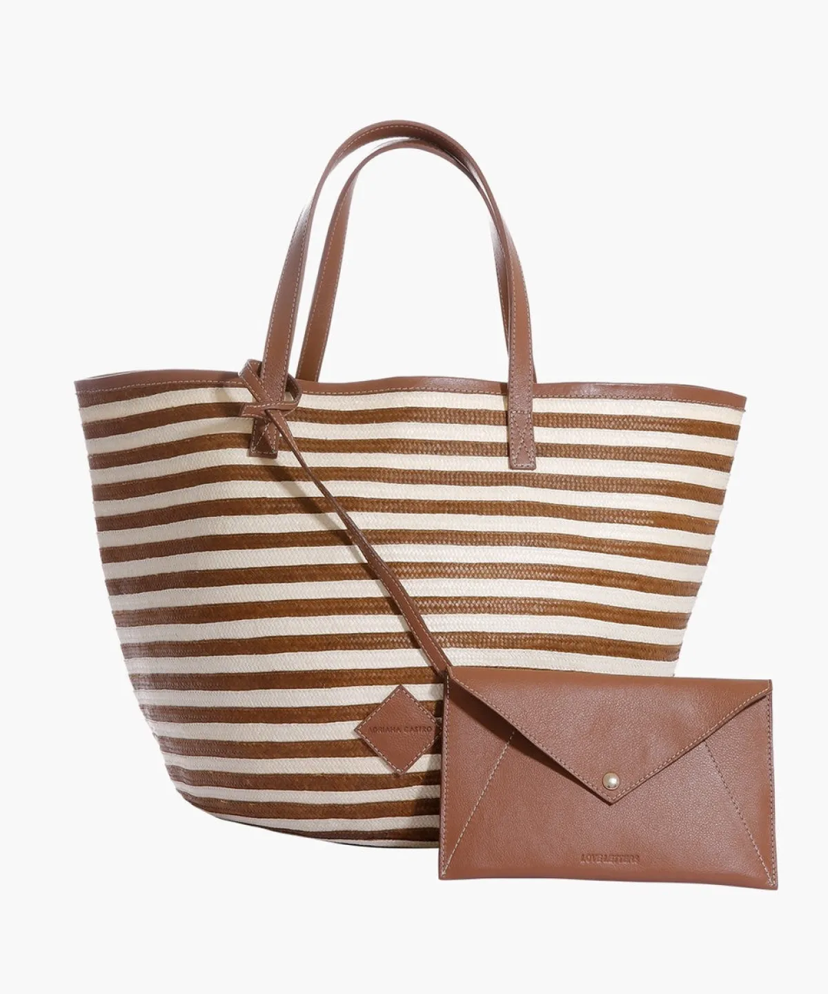 Adriana Castro Marcial Handbag in Leather and Cana Flecha