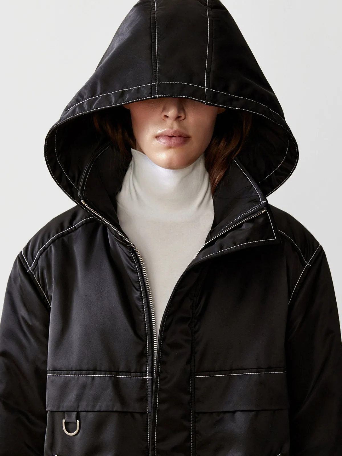 Caalo Sustainable Down Hooded Anorak