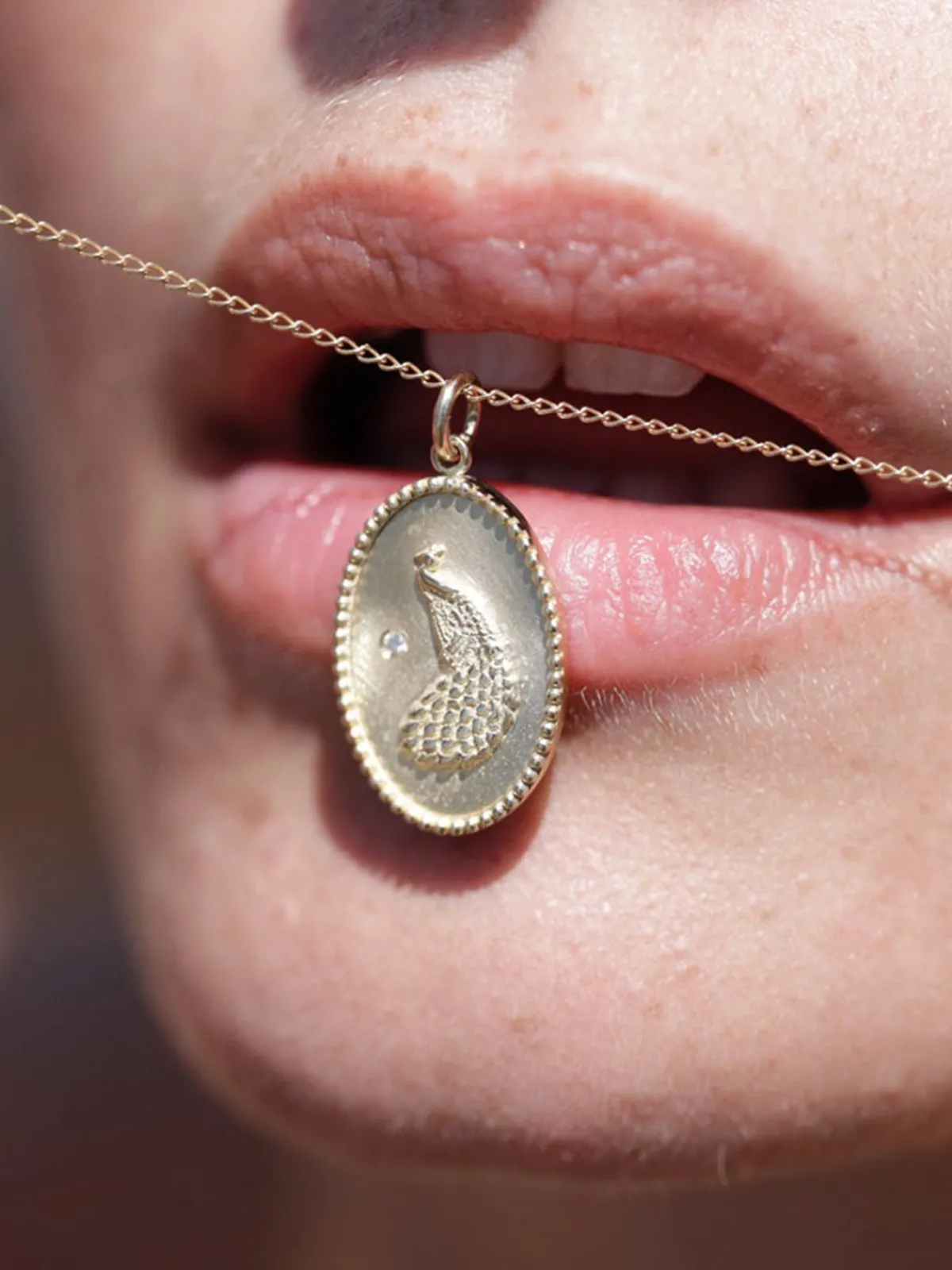 Zahava Token Necklace