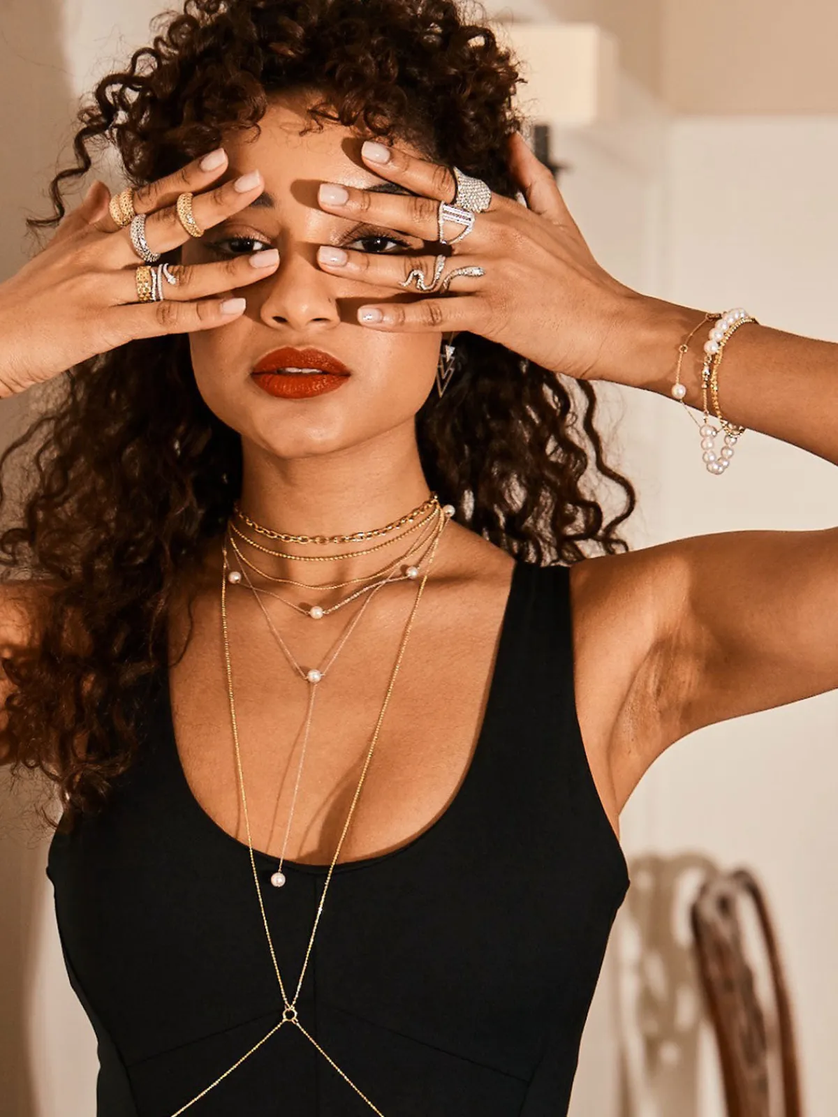 KBH Jewels Diamond Cut Body Chain