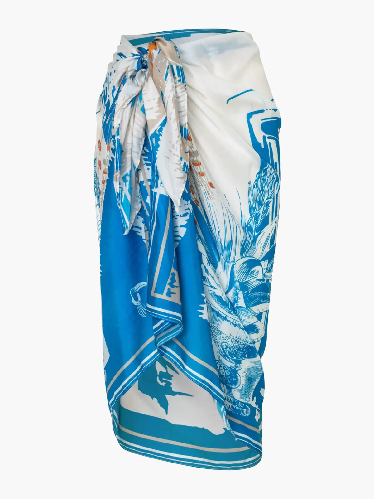 Juan de Dios De la Falaise Cotton Silk Sarong