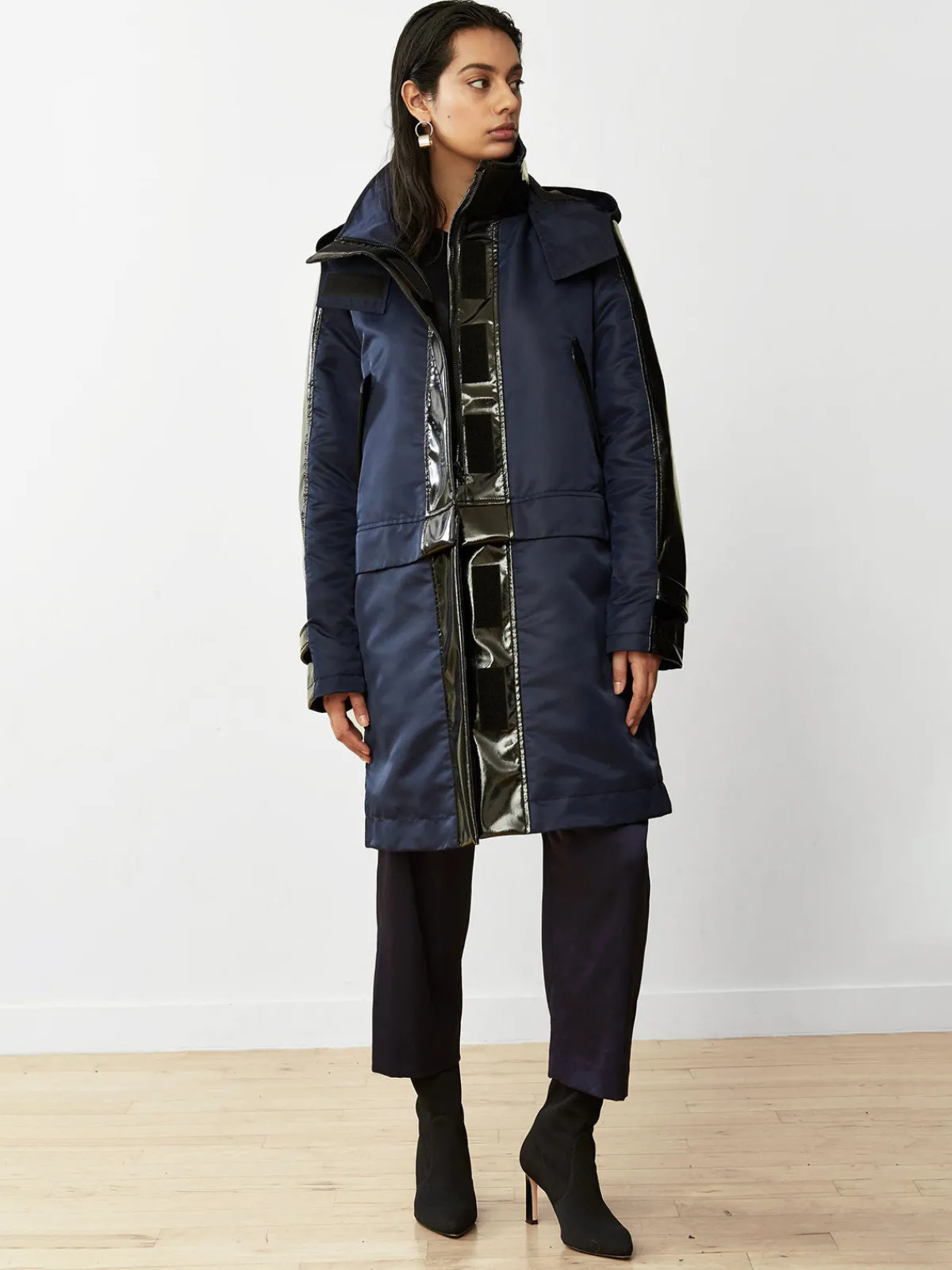 Caalo Water Resistant Convertible Sustainable Raincoat