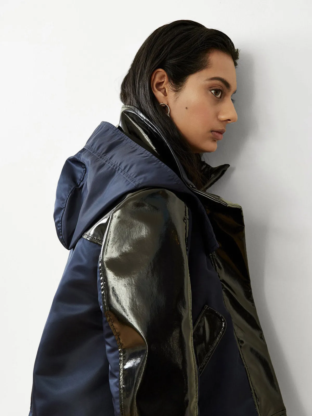 Caalo Water Resistant Convertible Sustainable Raincoat