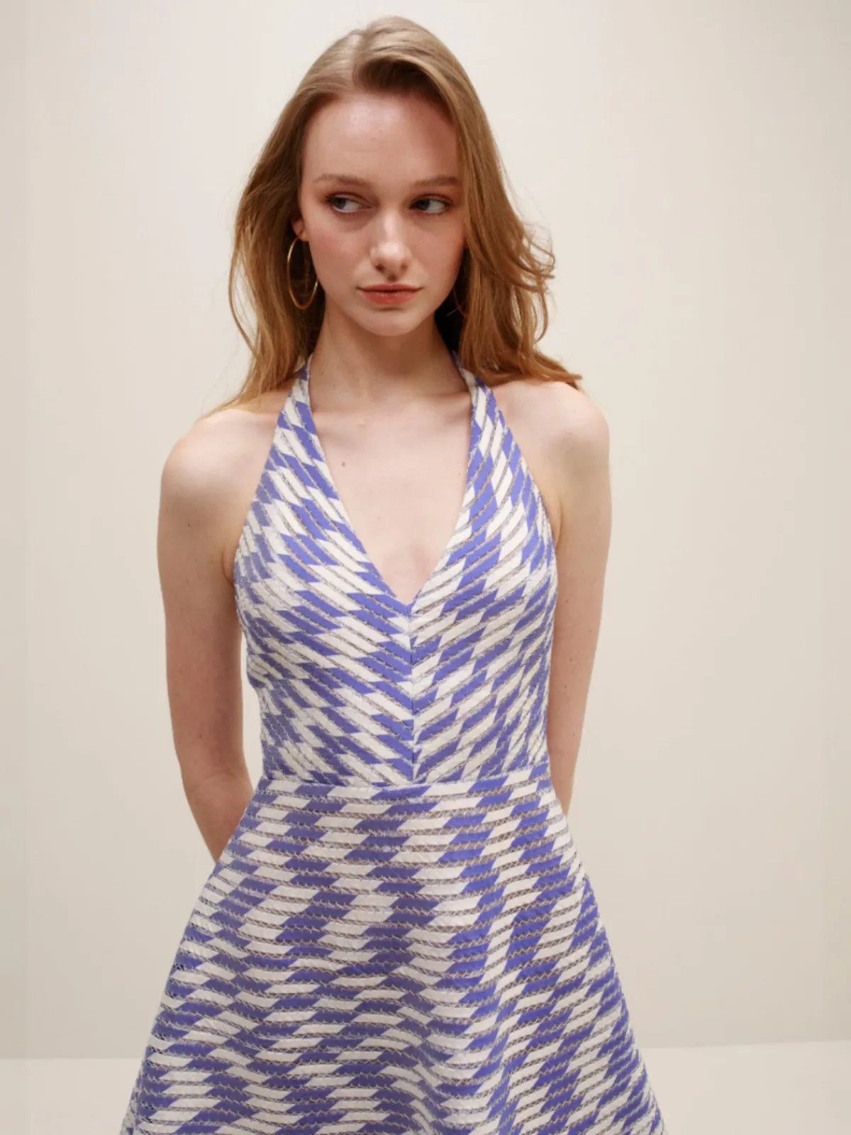 Francesca Miranda Celeste Mini Handmade Dress