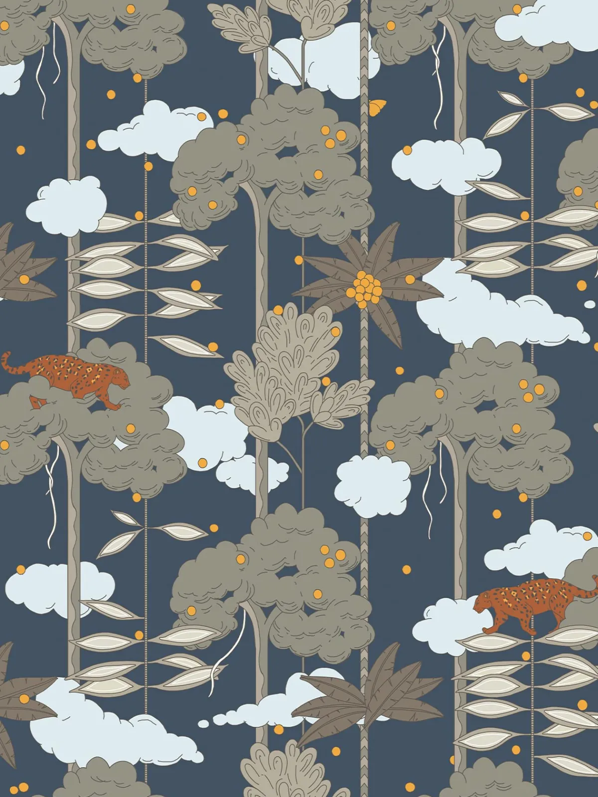 Moye Bosque with Jaguar Wallpaper