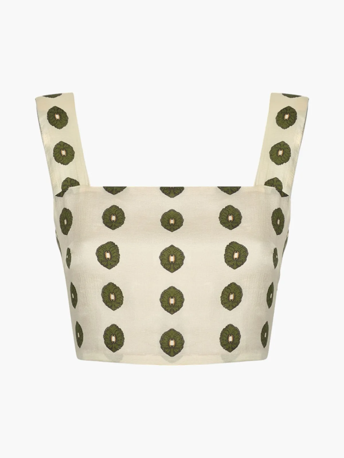 Juan de Dios Marimba Silk Martellato Top  