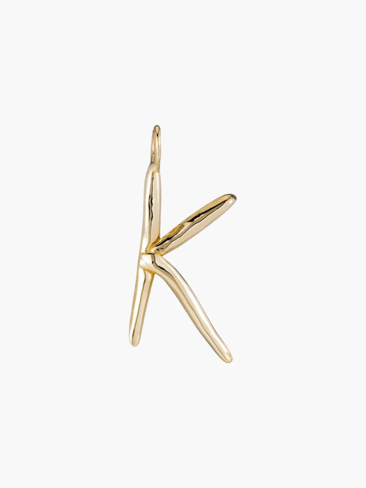 Mara Scalise Raw Letter Charm