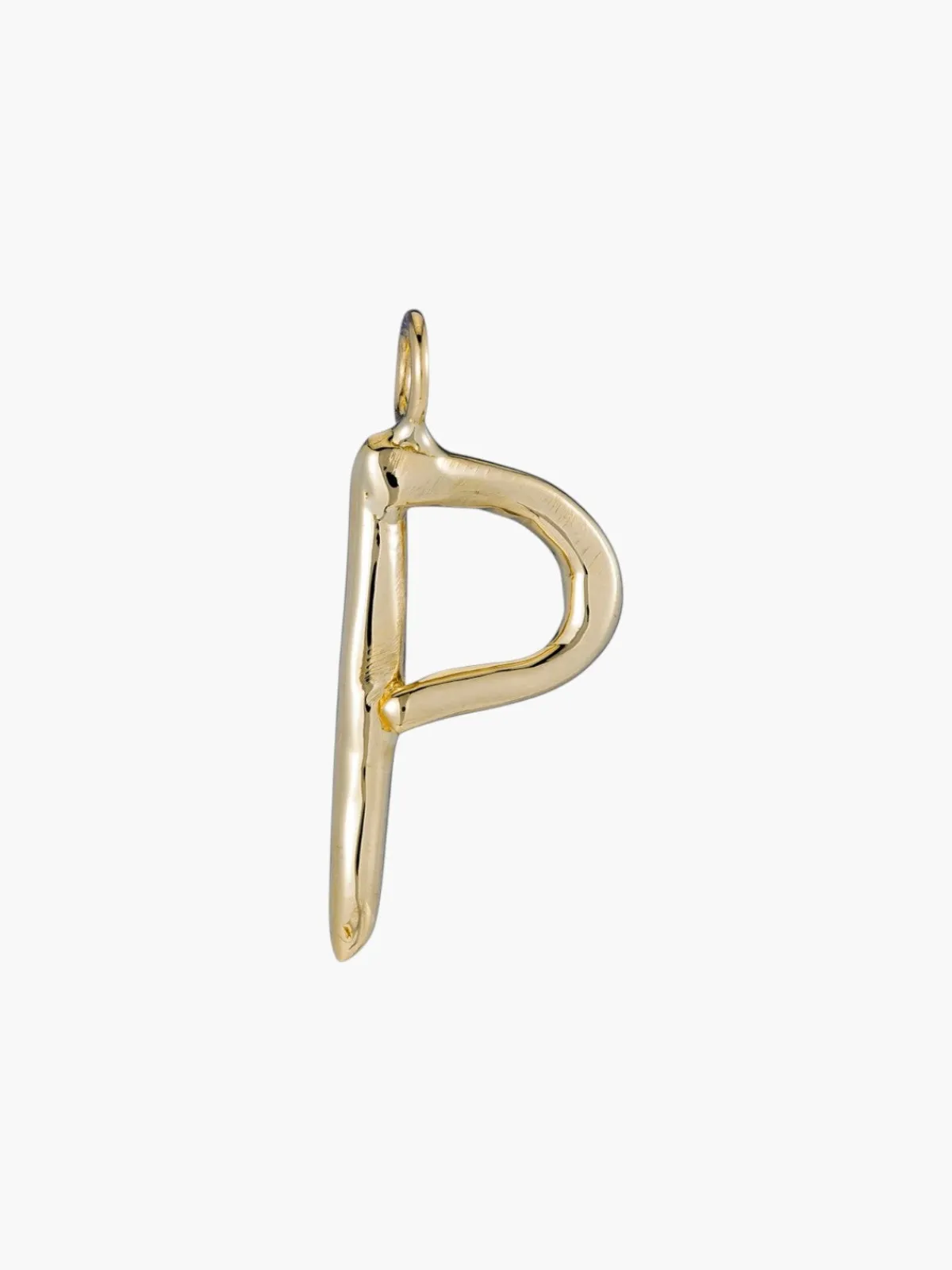 Mara Scalise Raw Letter Charm