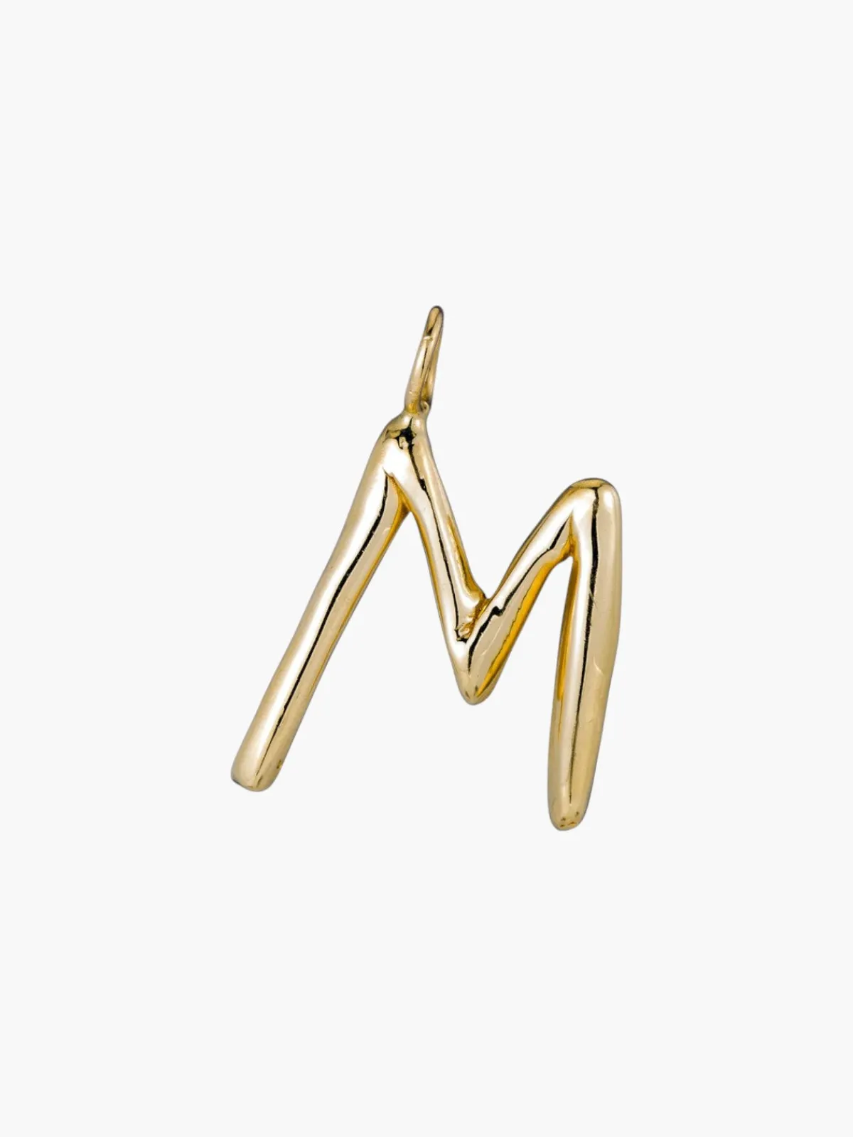 Mara Scalise Raw Letter Charm