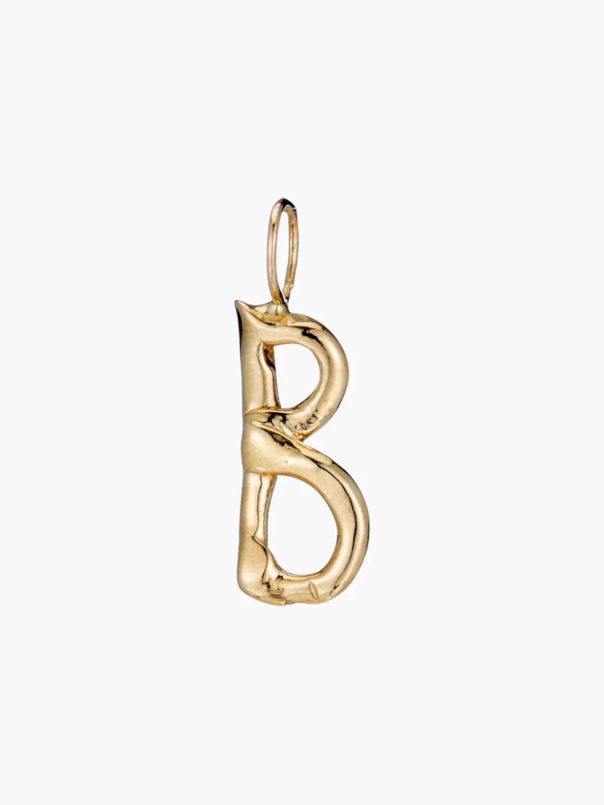 Mara Scalise Raw Letter Charm