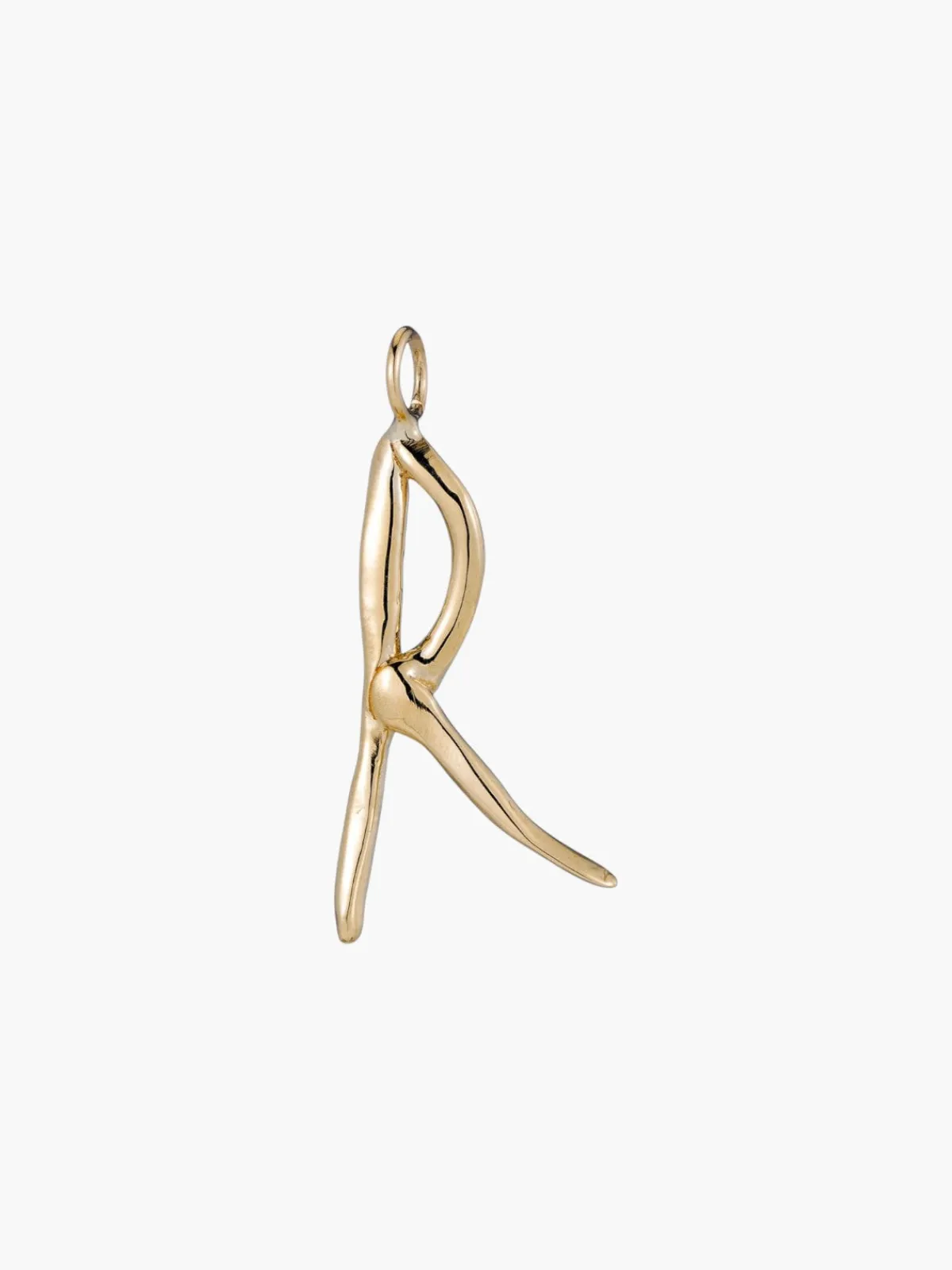 Mara Scalise Raw Letter Charm